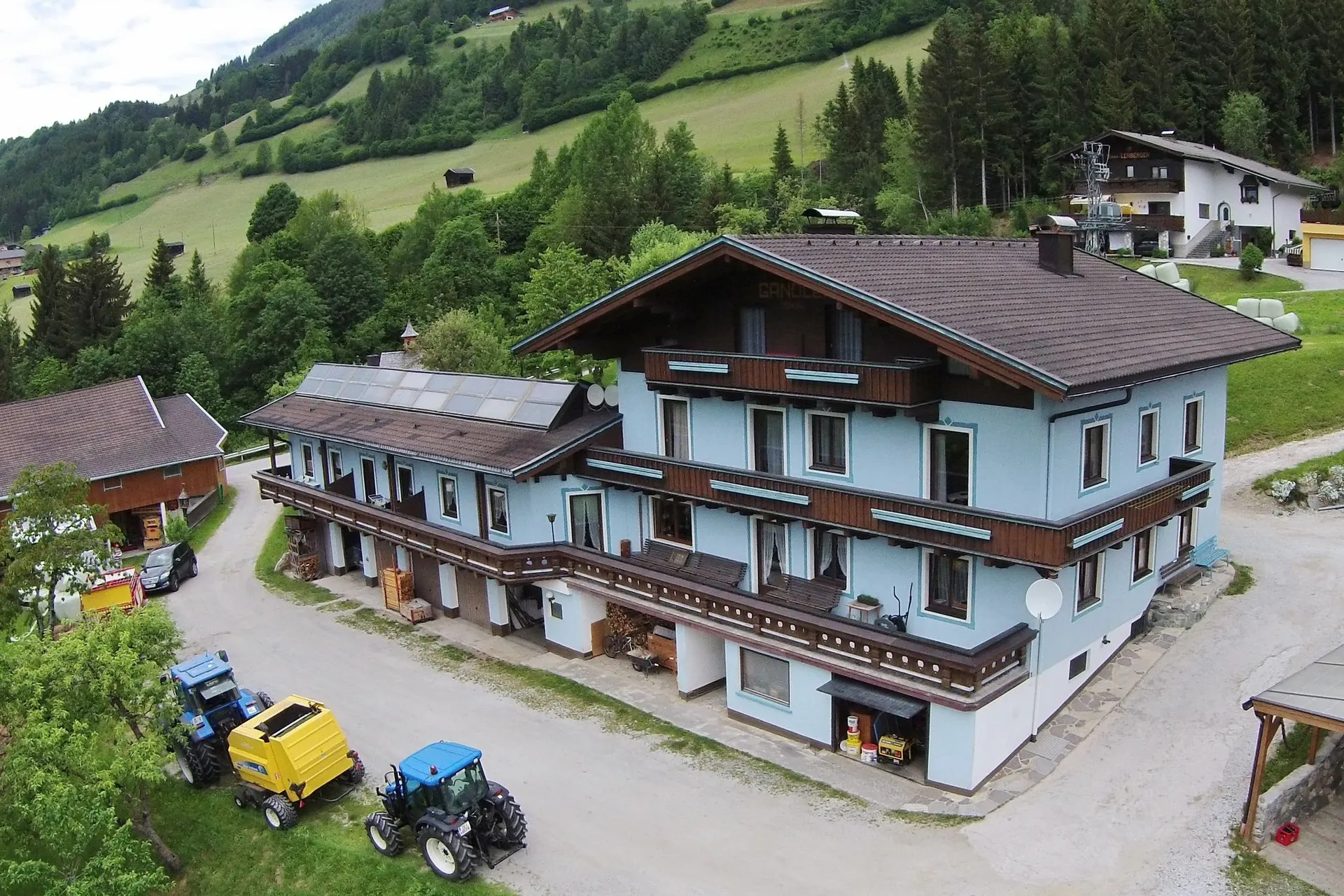 Exterieur vakantiehuis (zomer)