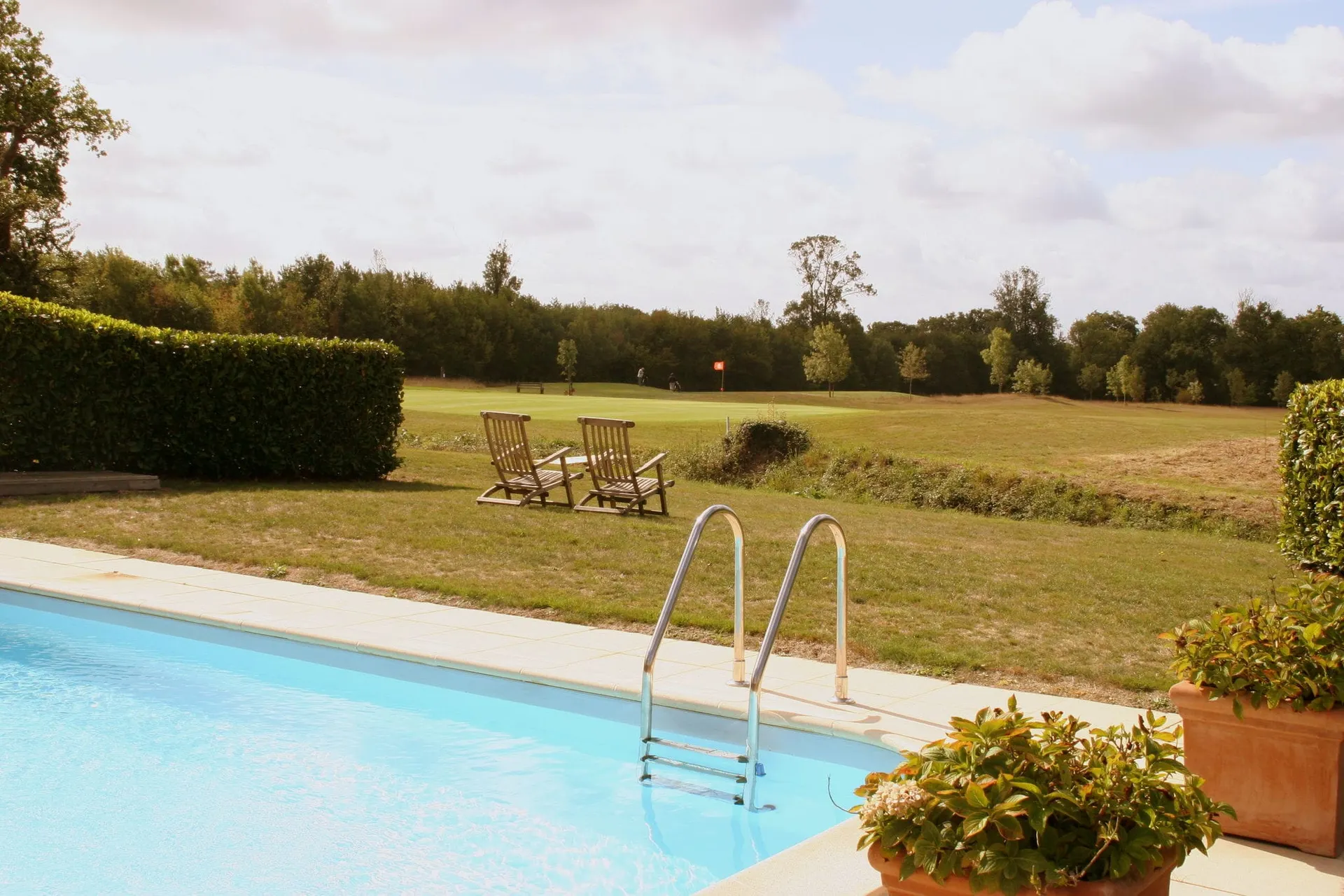 Piscine maison de vacances
