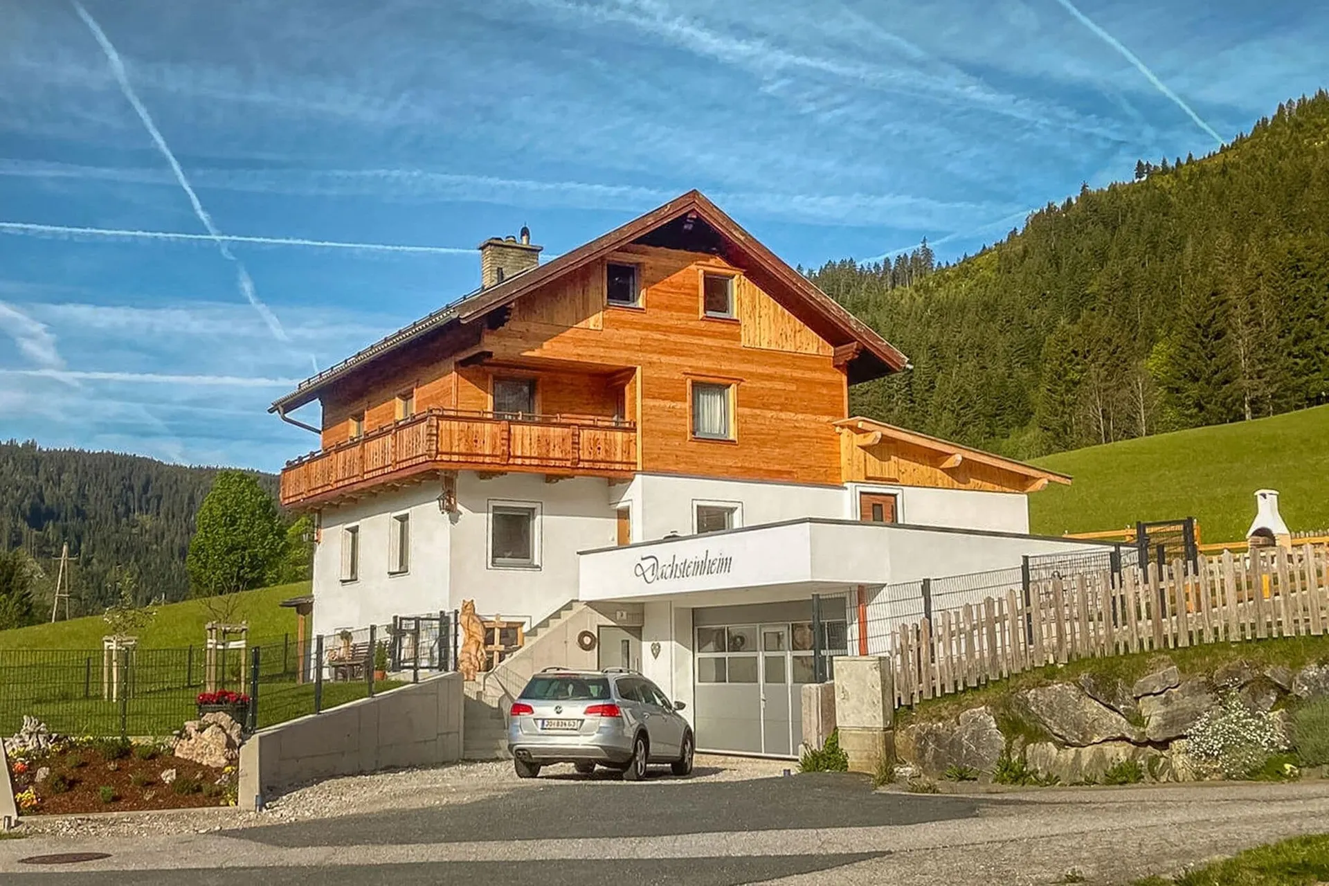 Exterieur vakantiehuis (zomer)