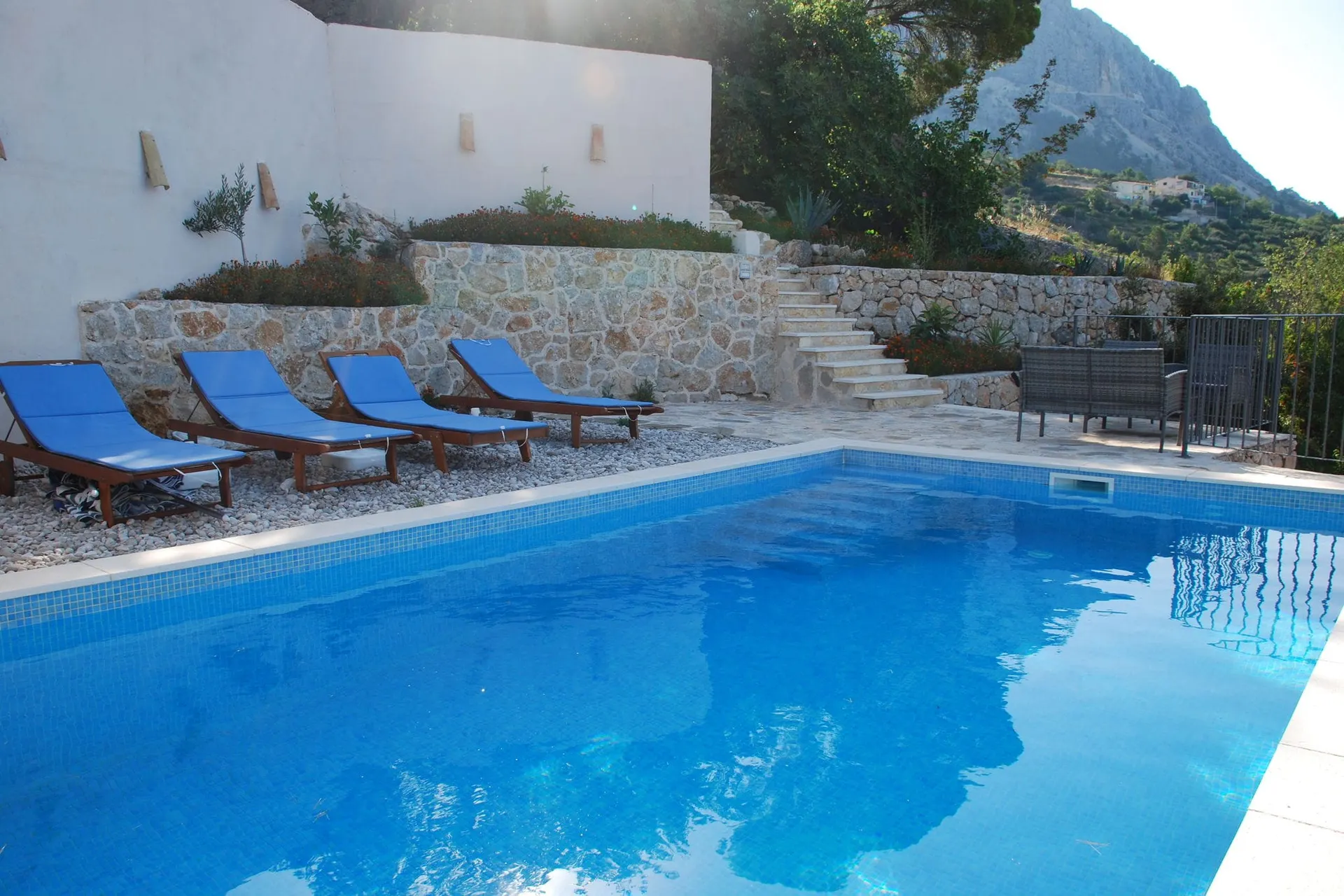 Piscine maison de vacances