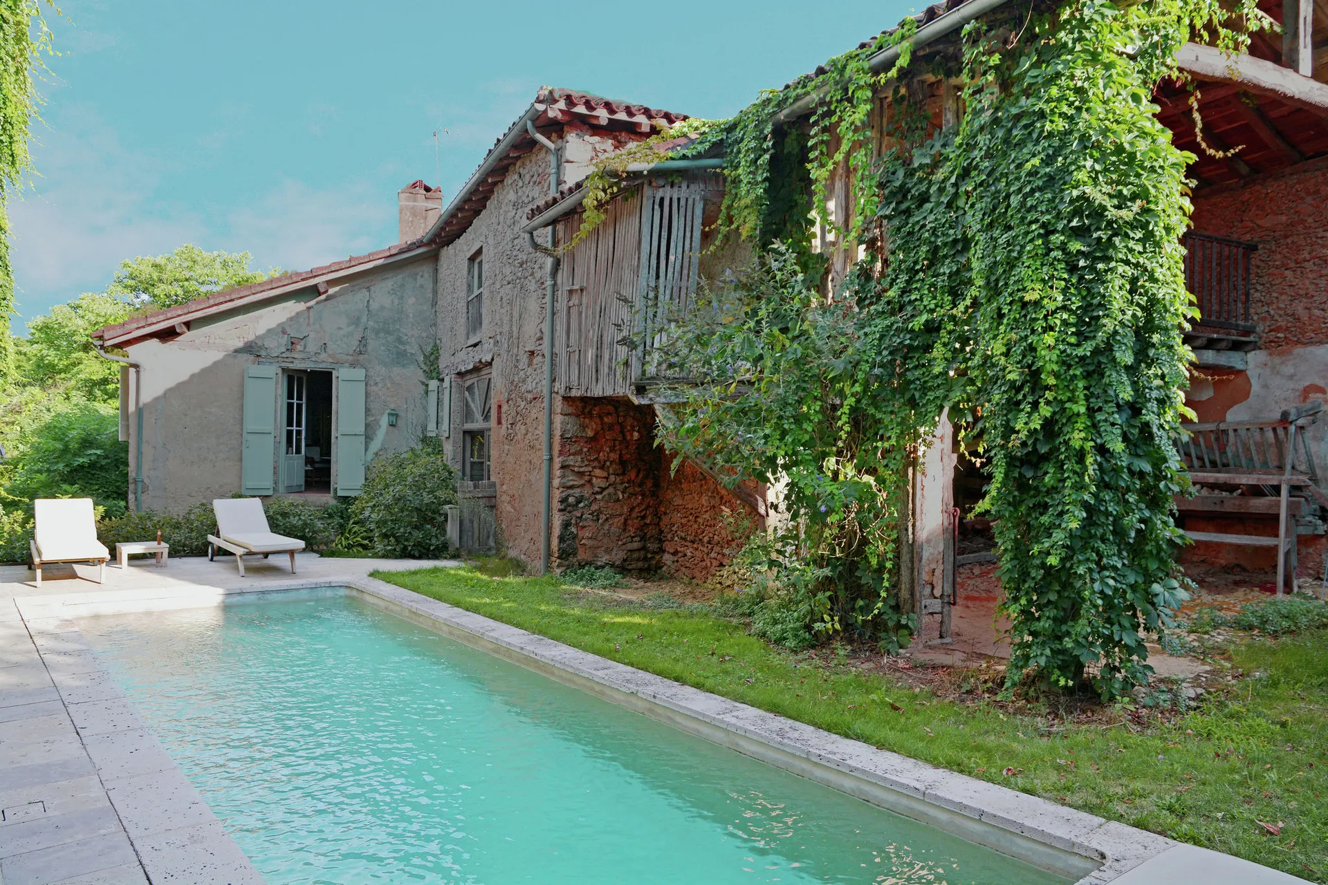 Extérieur maison de vacances (été)