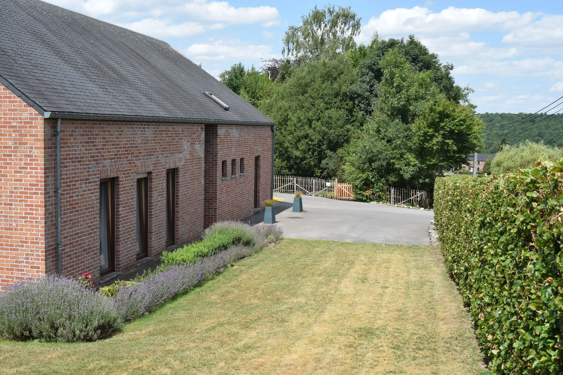 Extérieur maison de vacances (été)