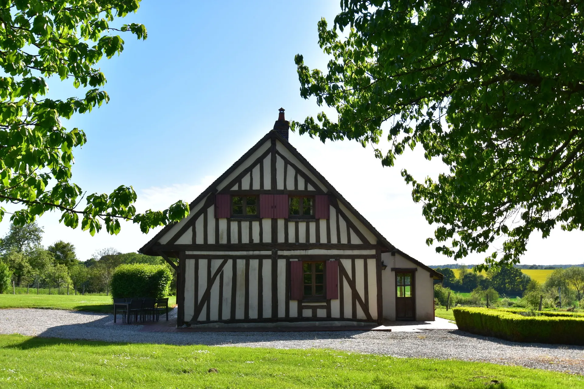 Extérieur maison de vacances (été)