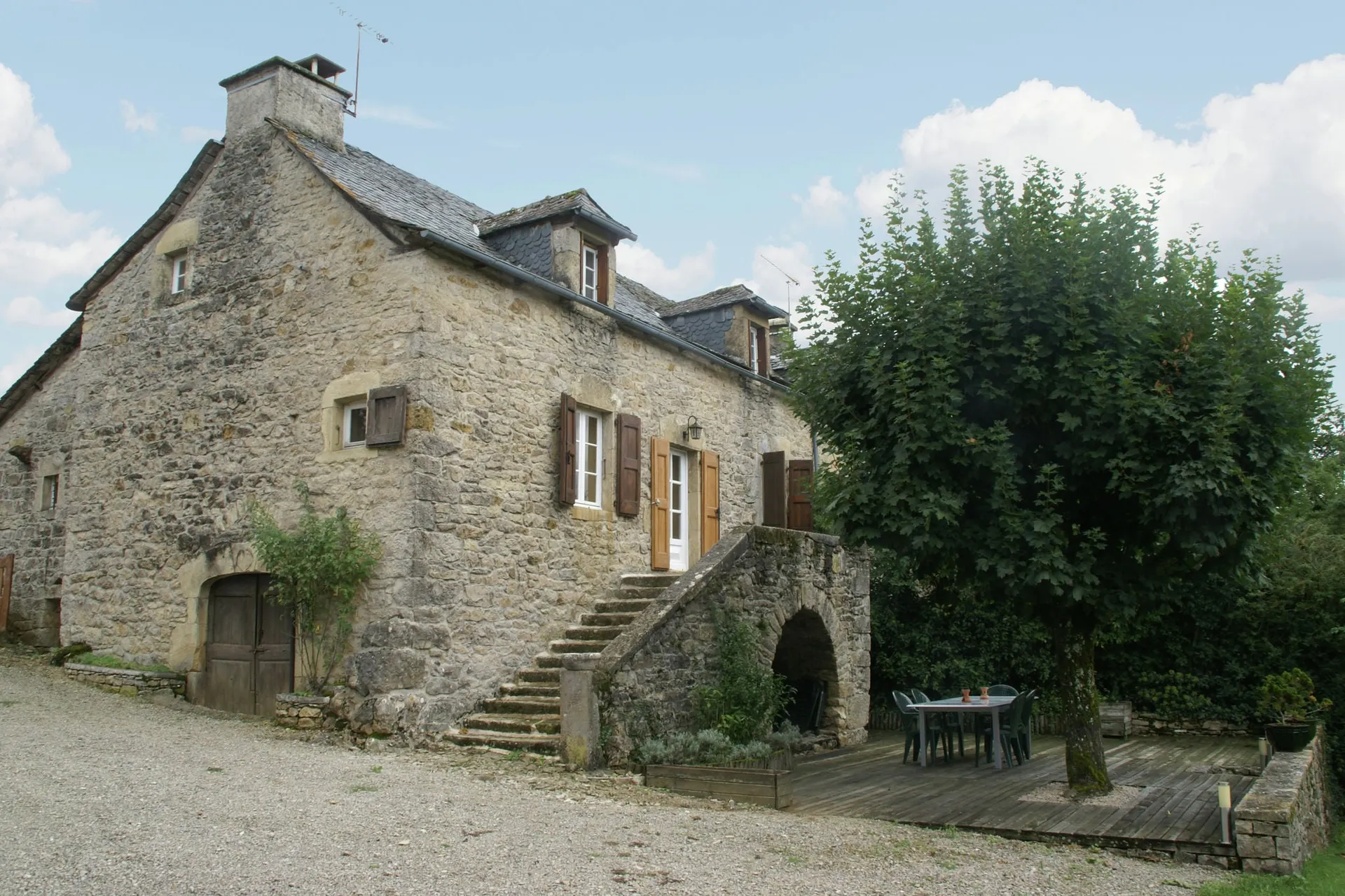 Extérieur maison de vacances (été)