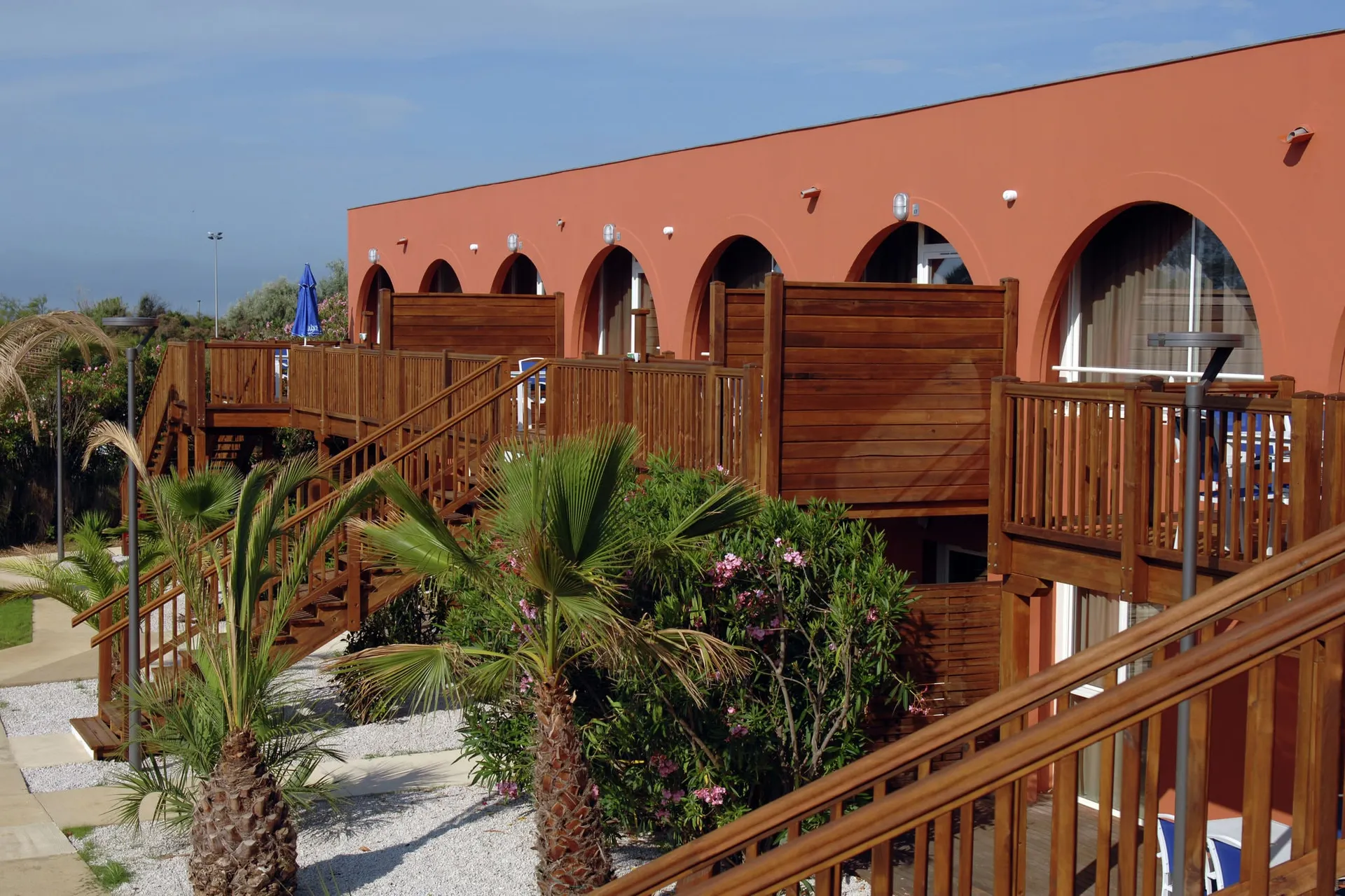 Extérieur maison de vacances (été)