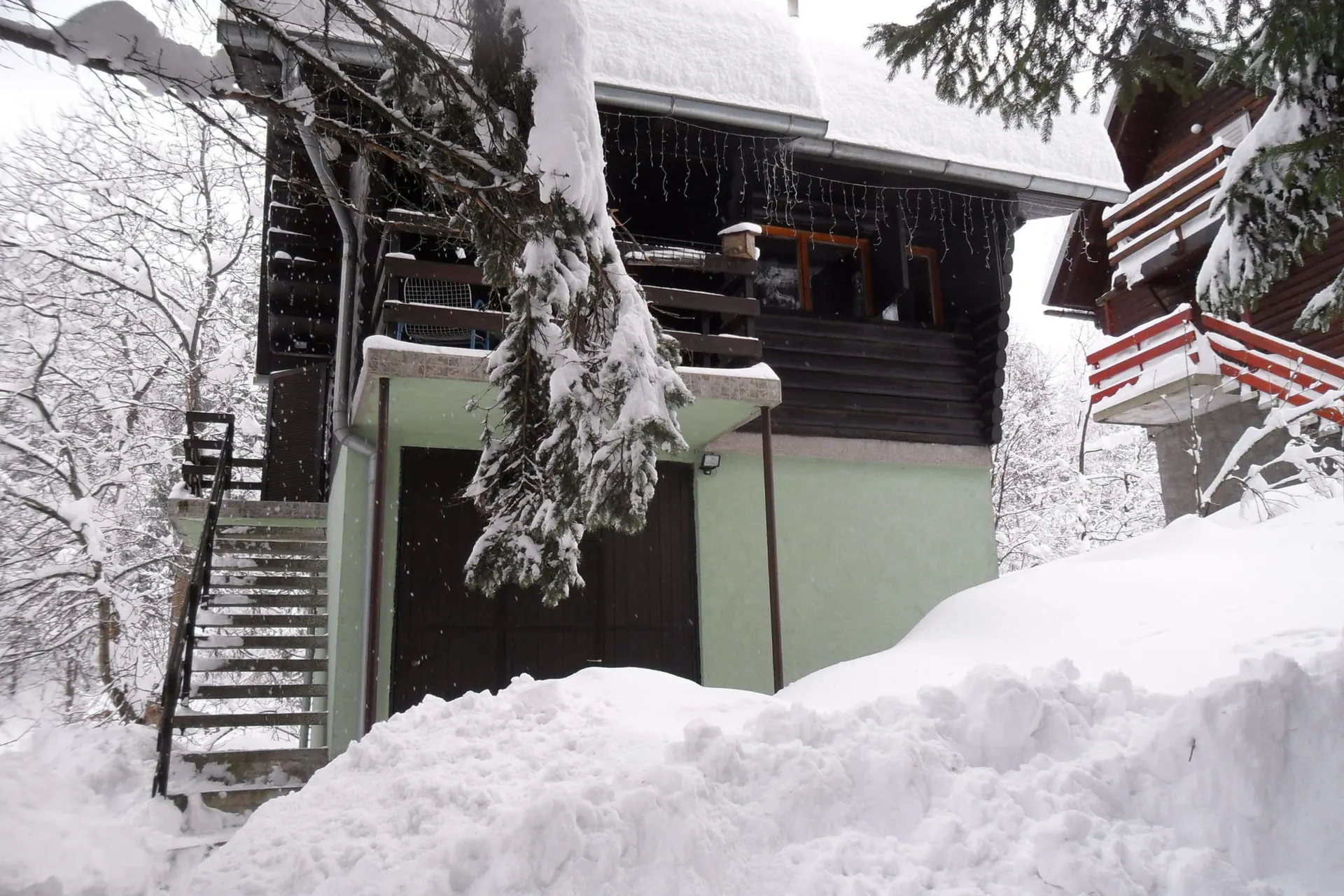 Extérieur maison de vacances (hiver)