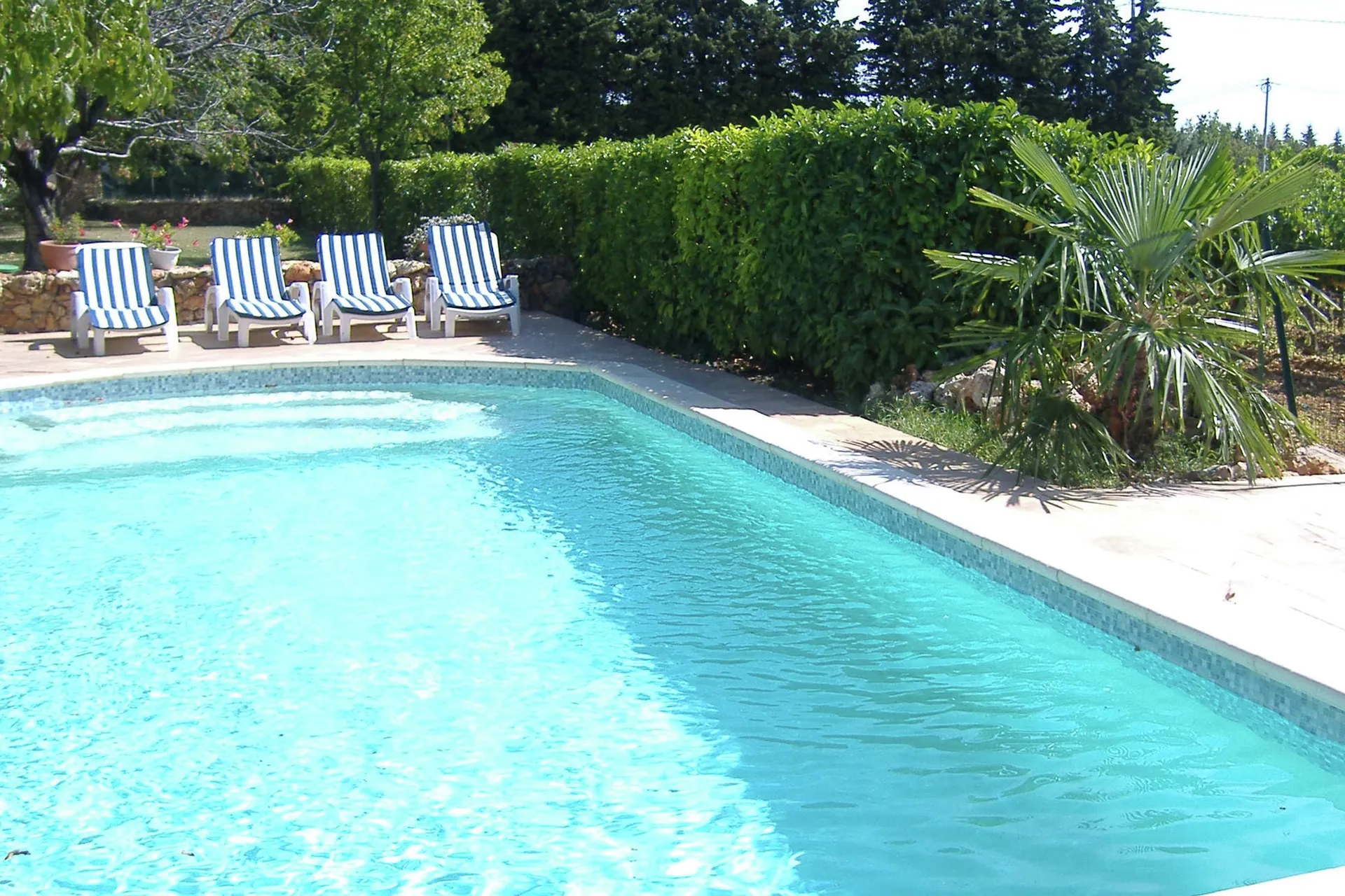 Piscine maison de vacances