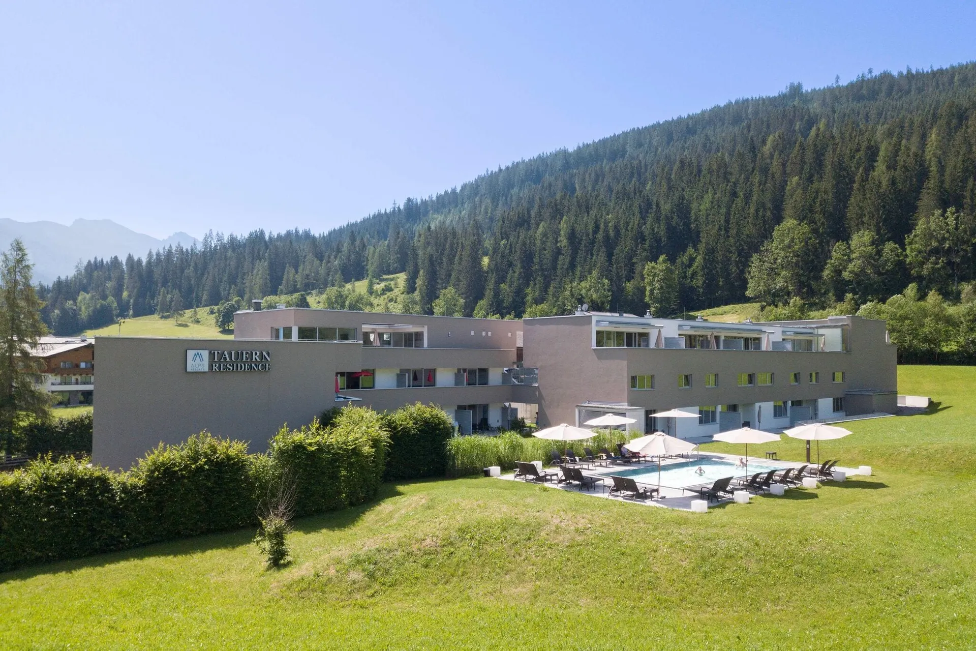 Extérieur maison de vacances (été)