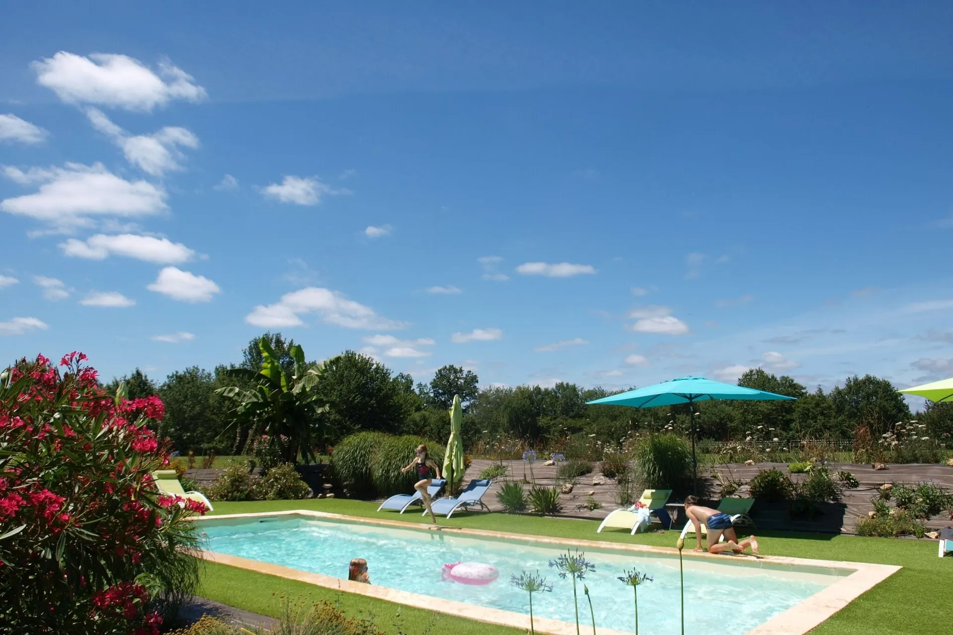Zwembad van vakantiehuis