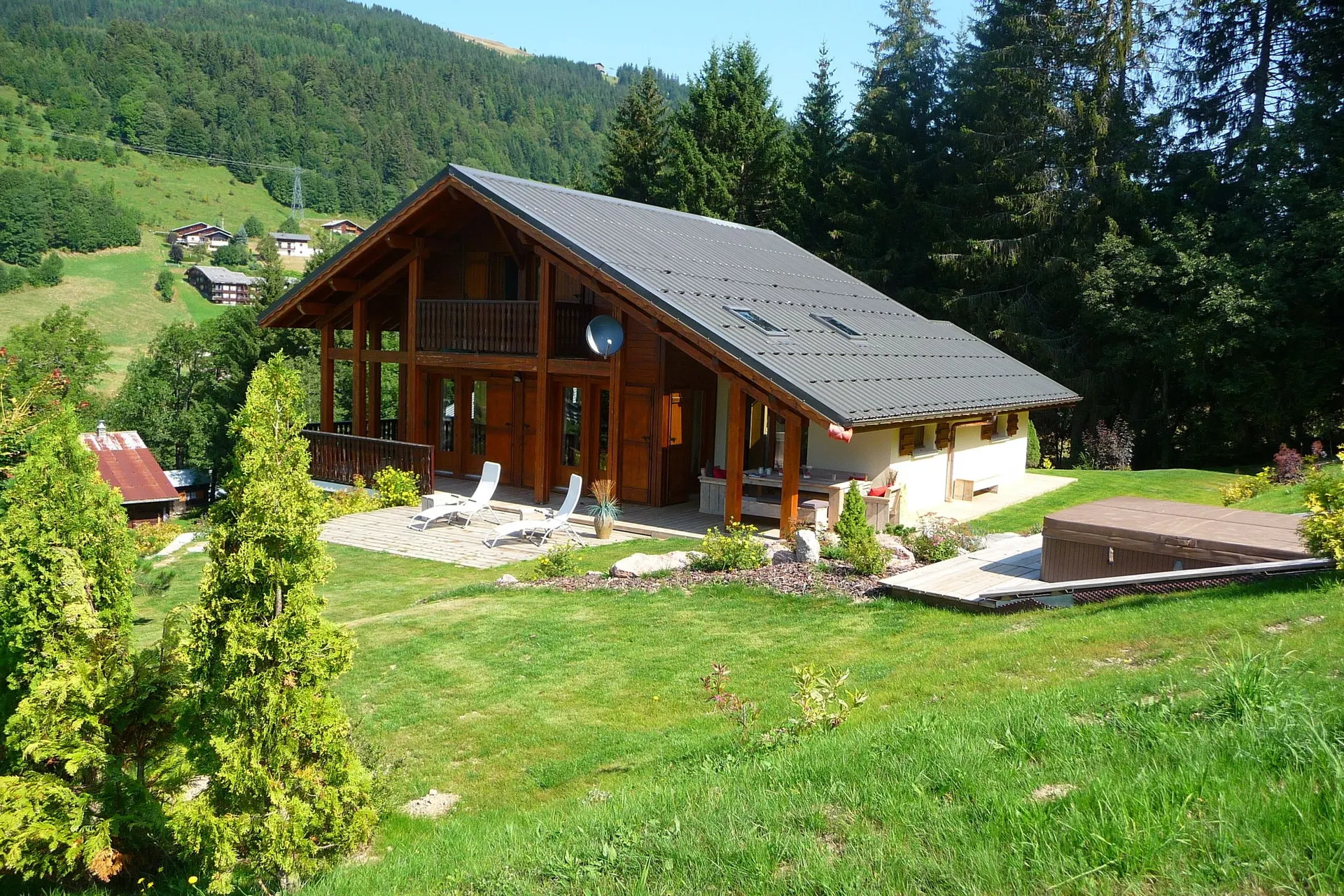 Extérieur maison de vacances (été)