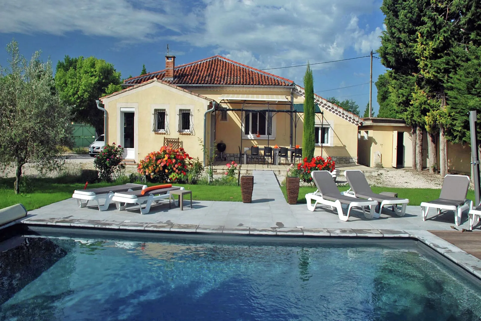 Extérieur maison de vacances (été)