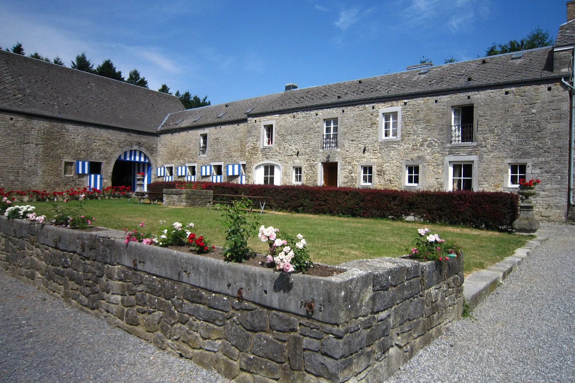Exterieur vakantiehuis (zomer)