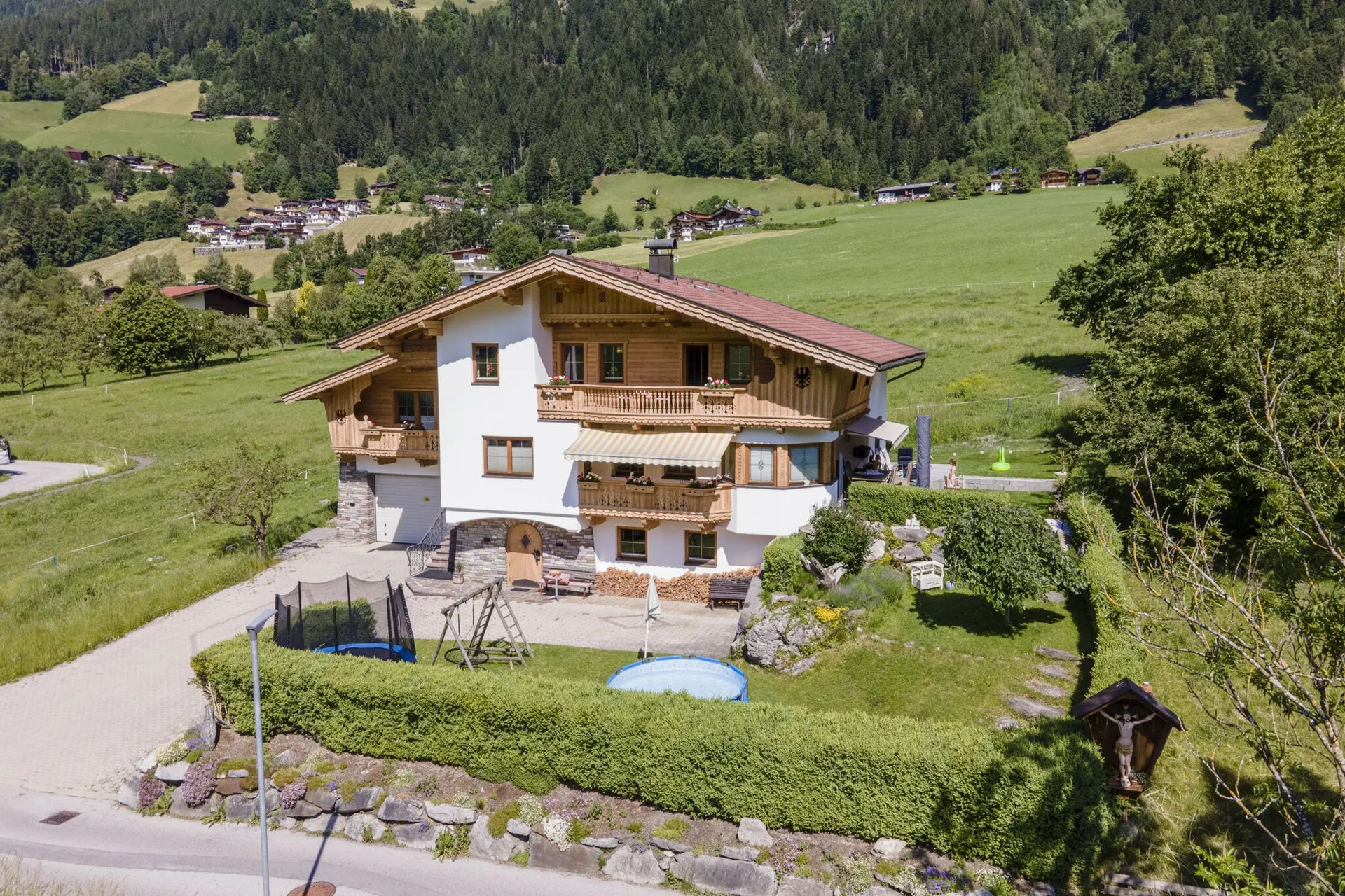 Extérieur maison de vacances (été)