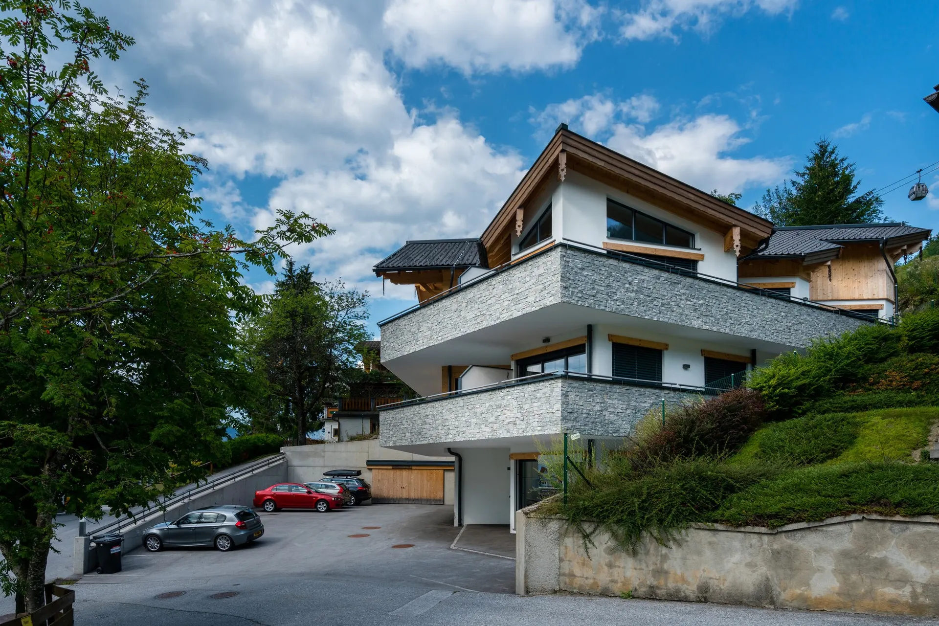 Extérieur maison de vacances (été)