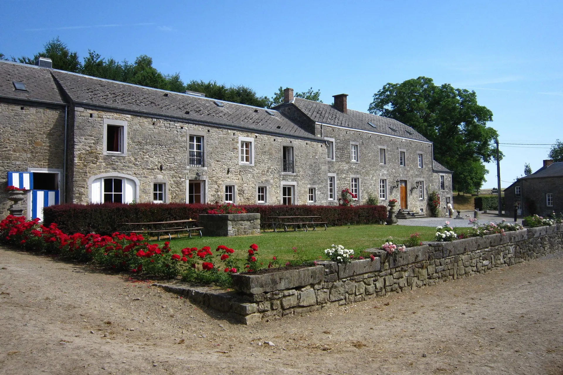 Exterieur vakantiehuis (zomer)