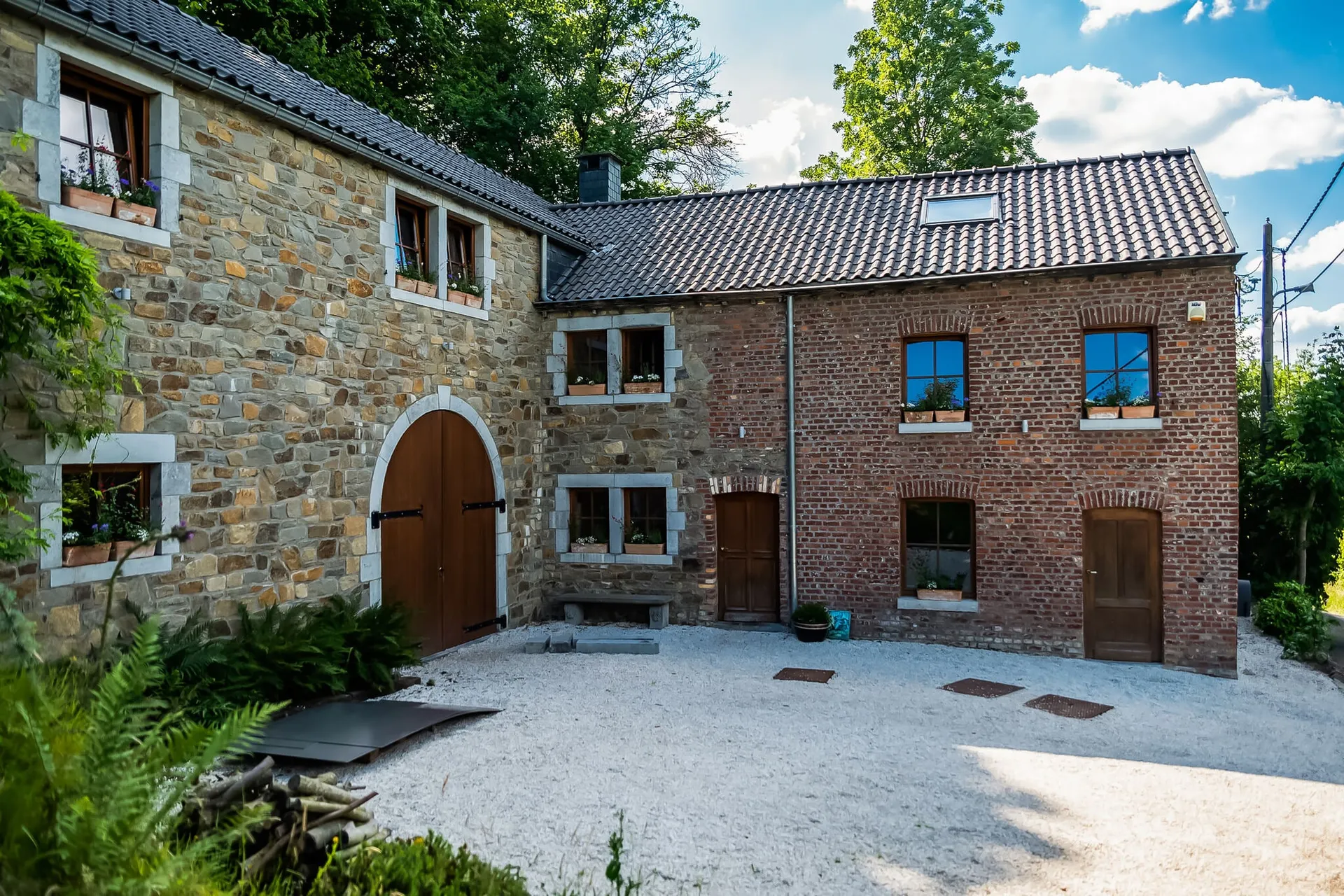 Extérieur maison de vacances (été)