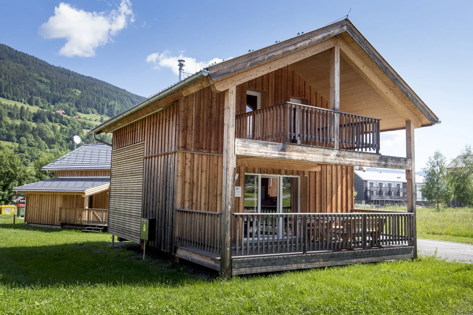 Exterieur vakantiehuis (zomer)