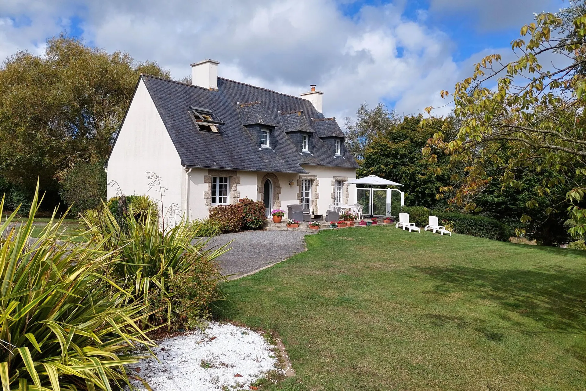 Extérieur maison de vacances (été)