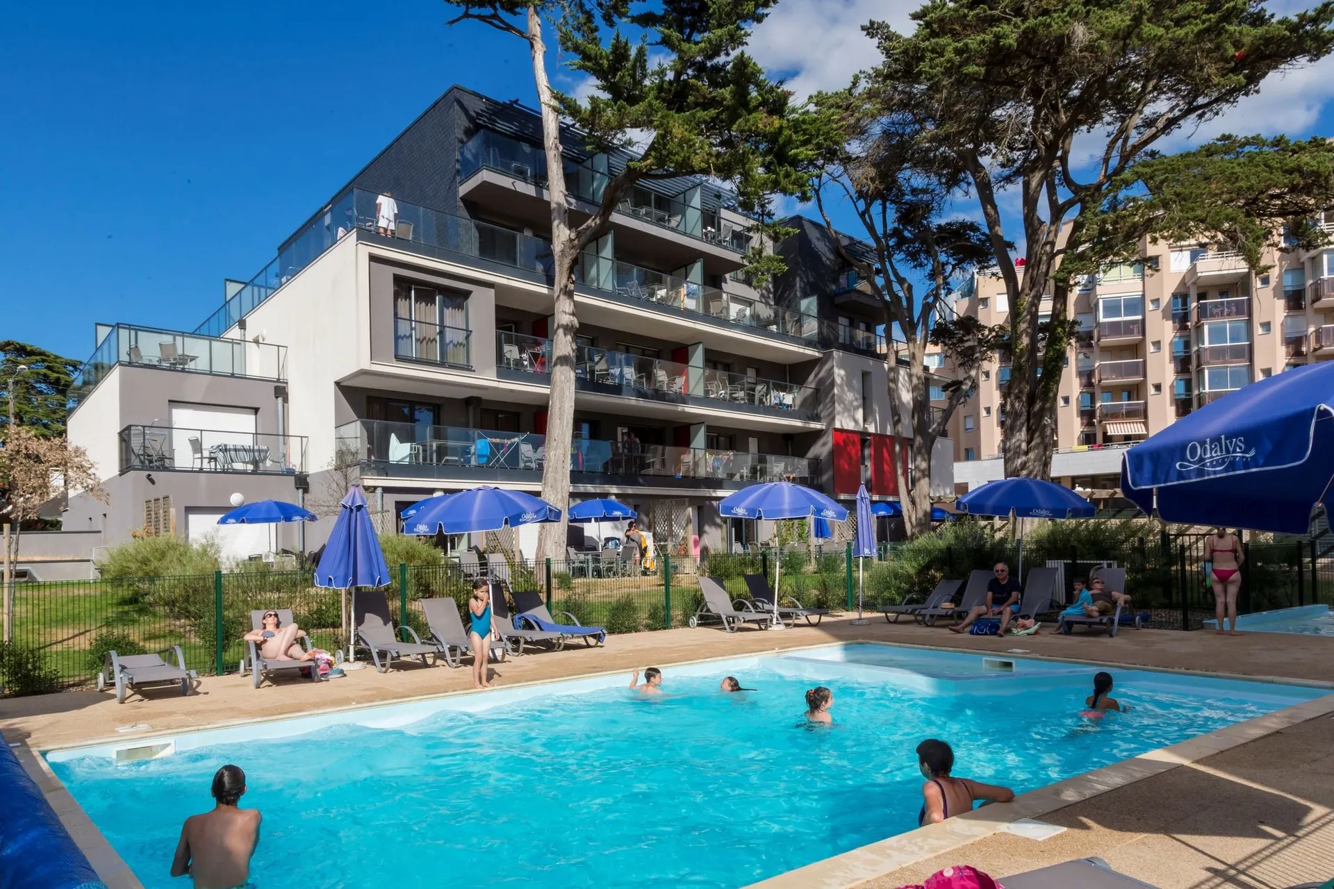 Extérieur maison de vacances (été)