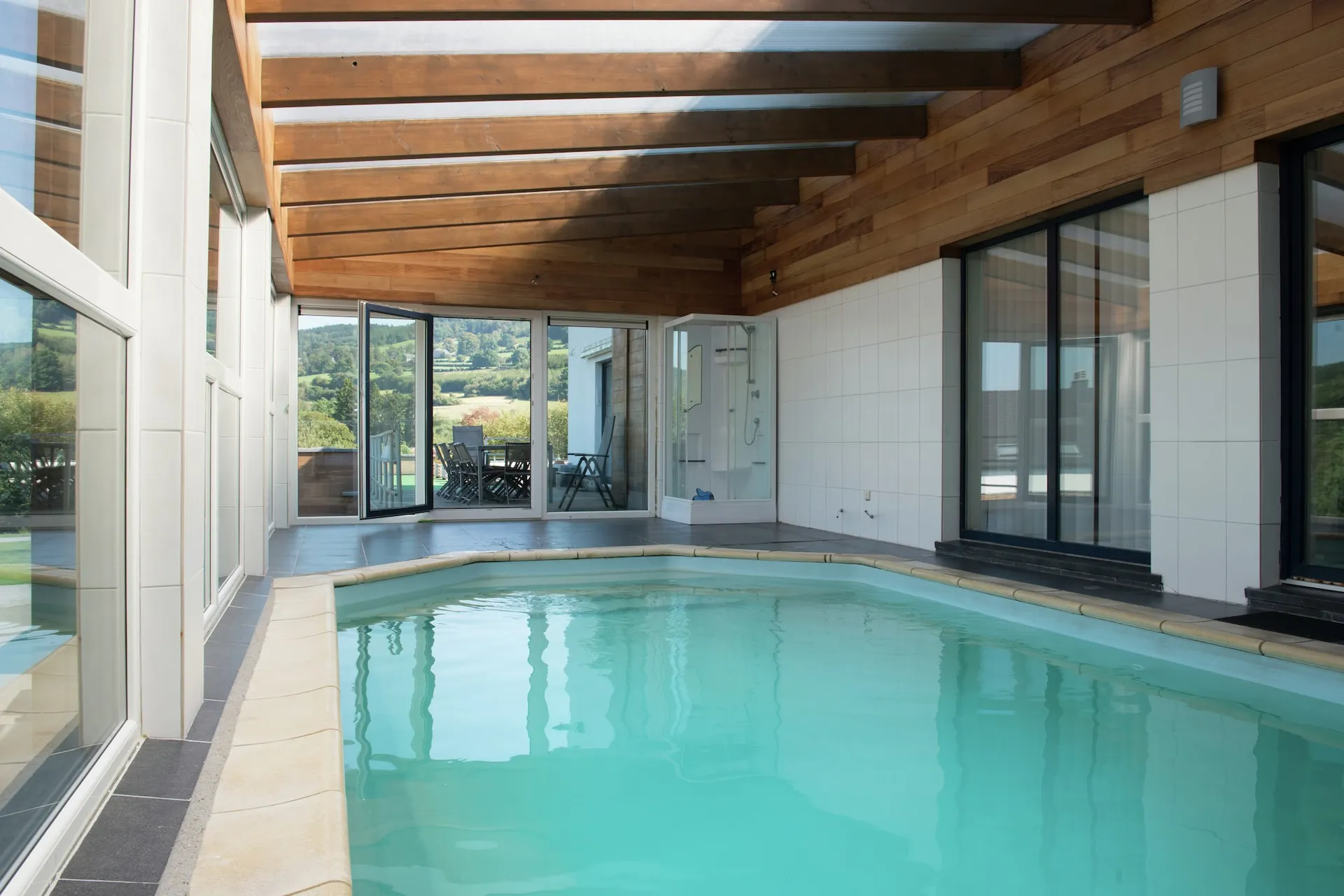 Piscine maison de vacances