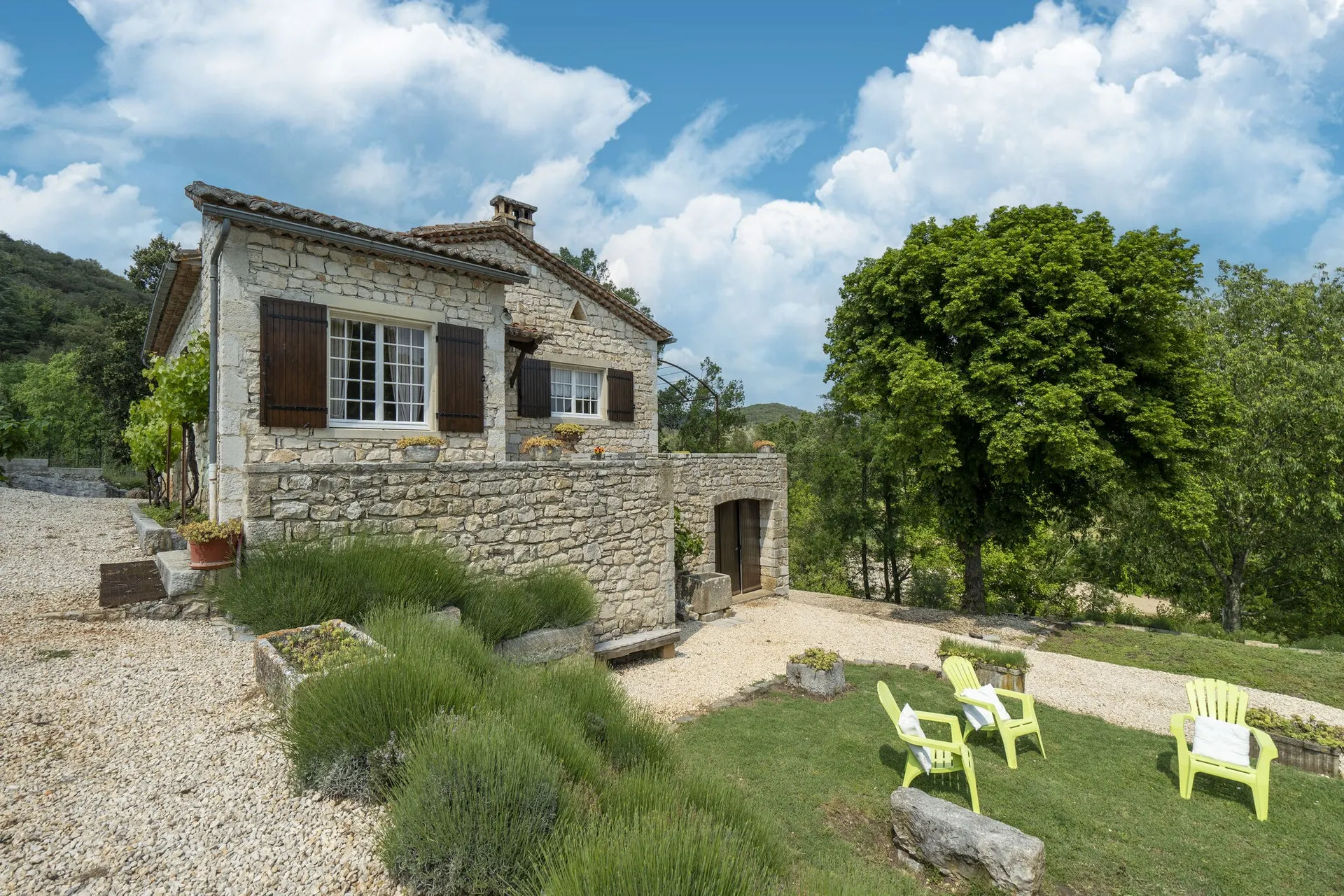 Extérieur maison de vacances (été)