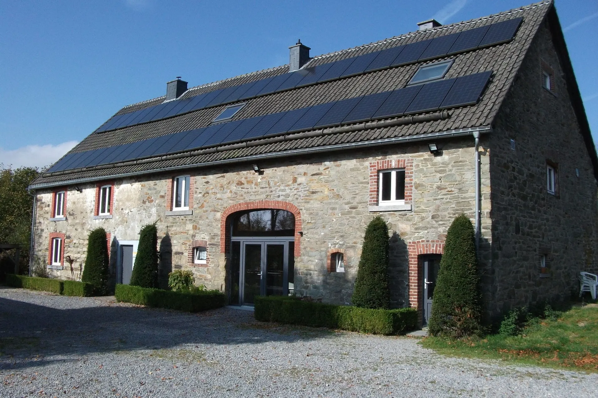 Exterieur vakantiehuis (zomer)