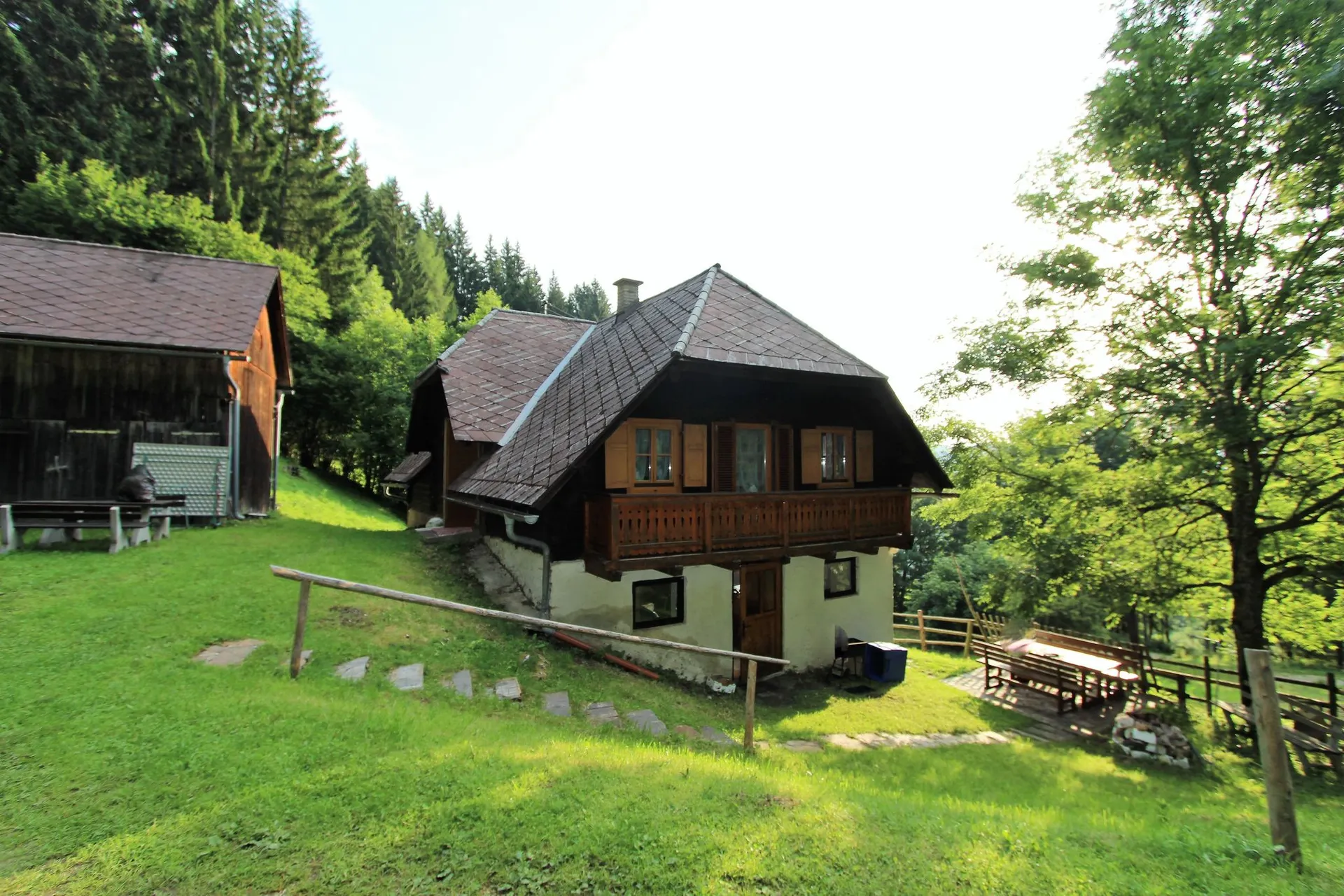 Extérieur maison de vacances (été)