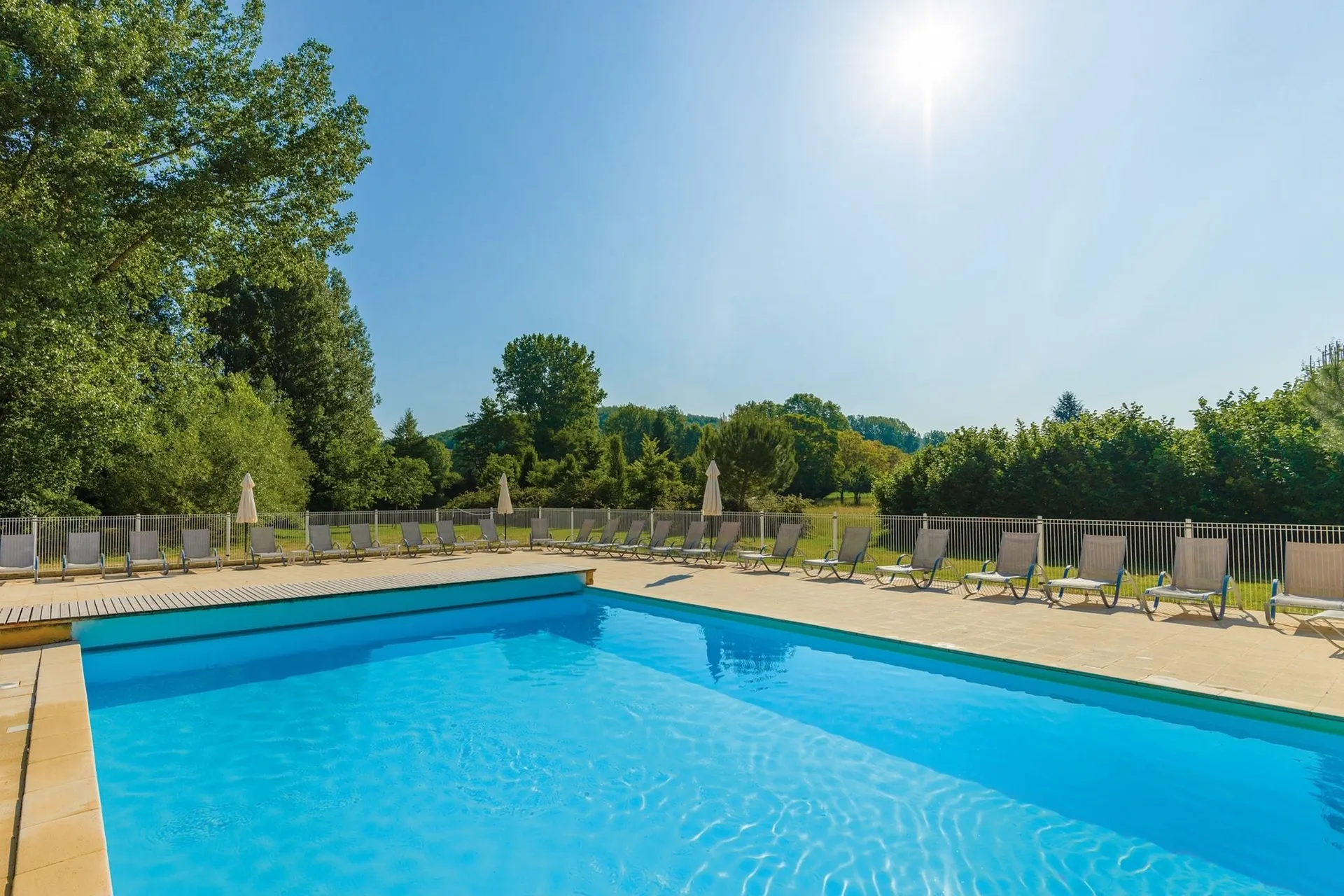 Piscine maison de vacances