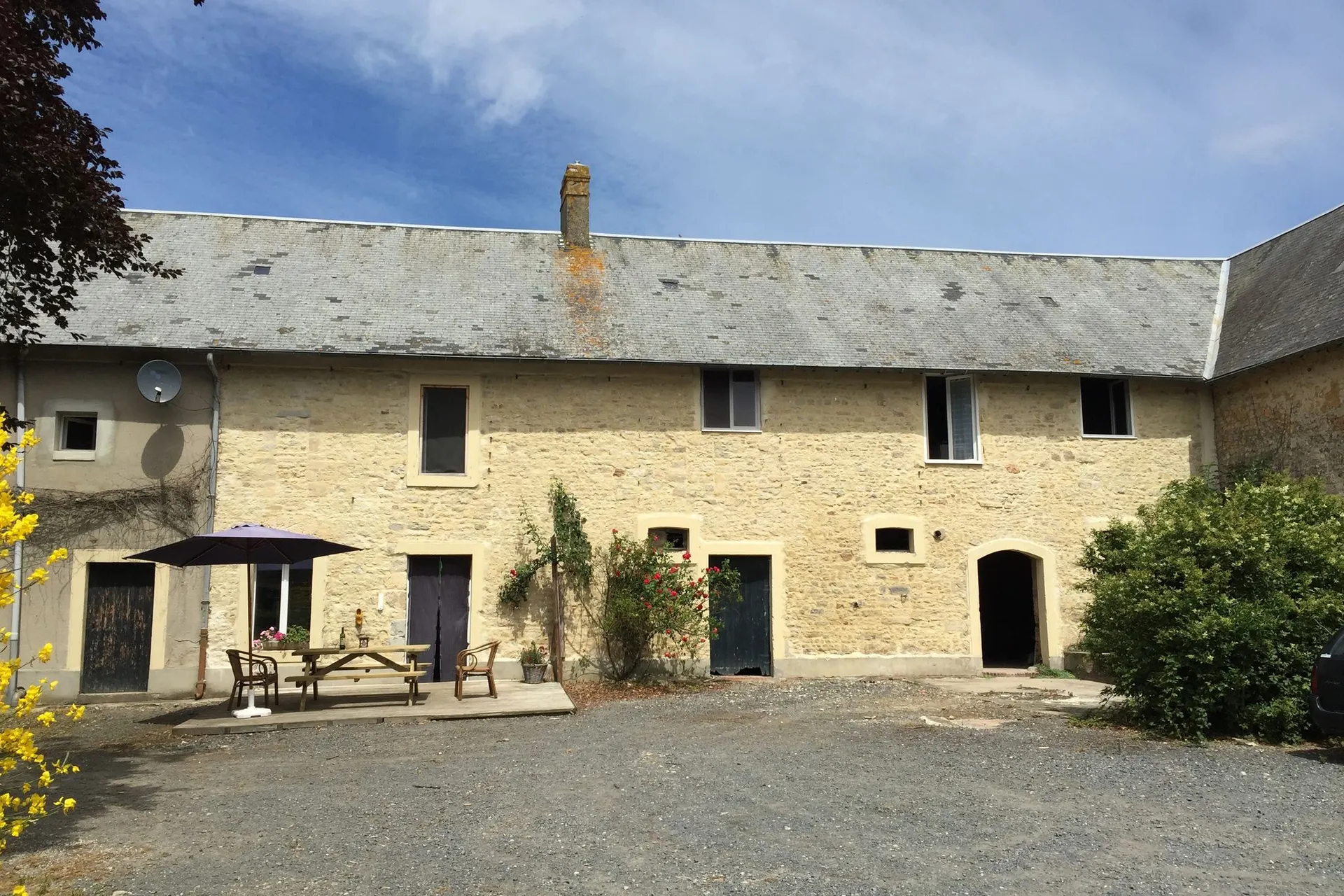 Extérieur maison de vacances (été)