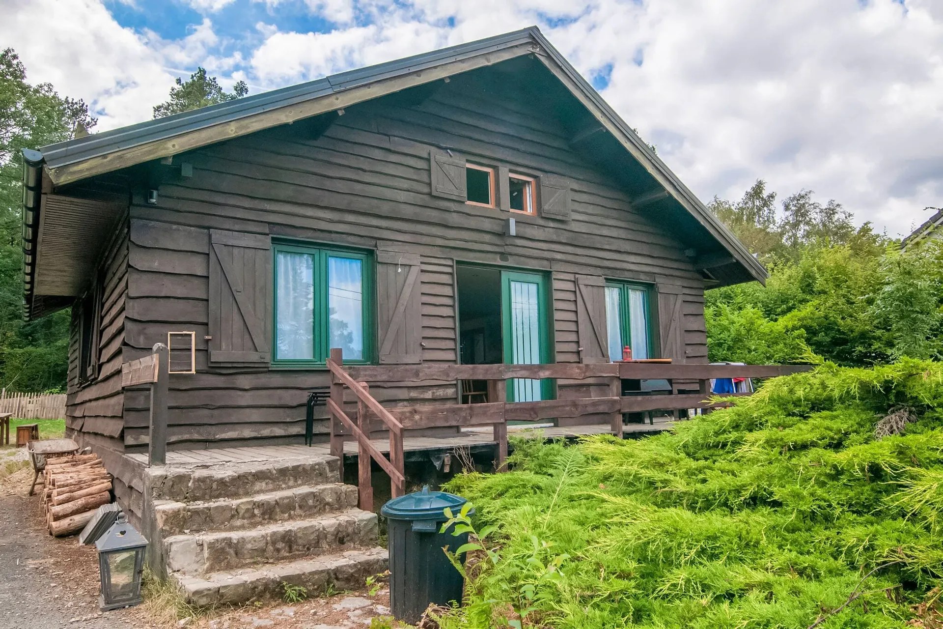 Exterieur vakantiehuis (zomer)