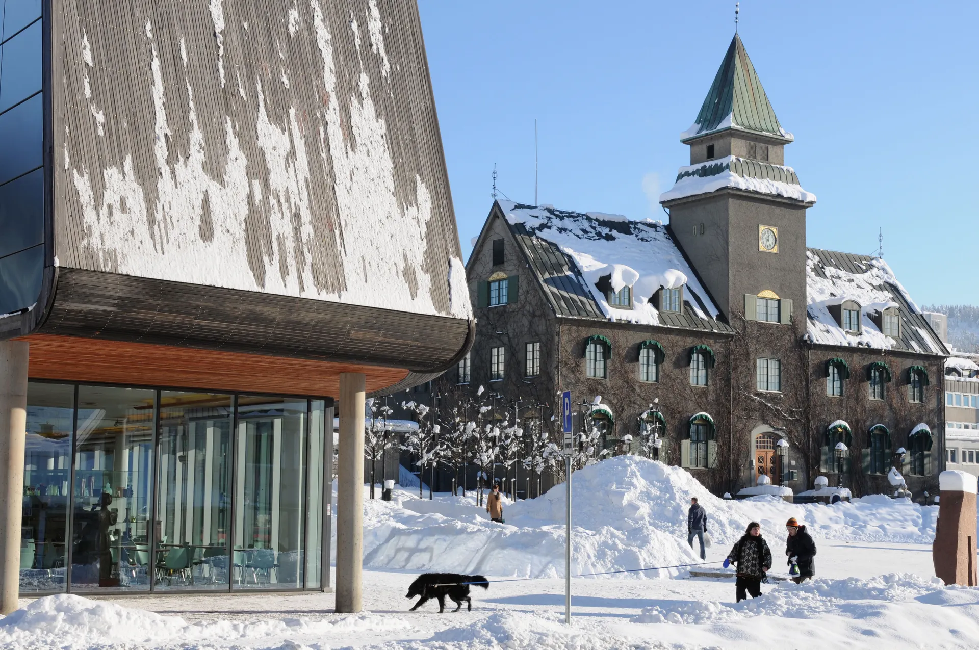 Lillehammer centrum - Foto: Esben Haakenstad
