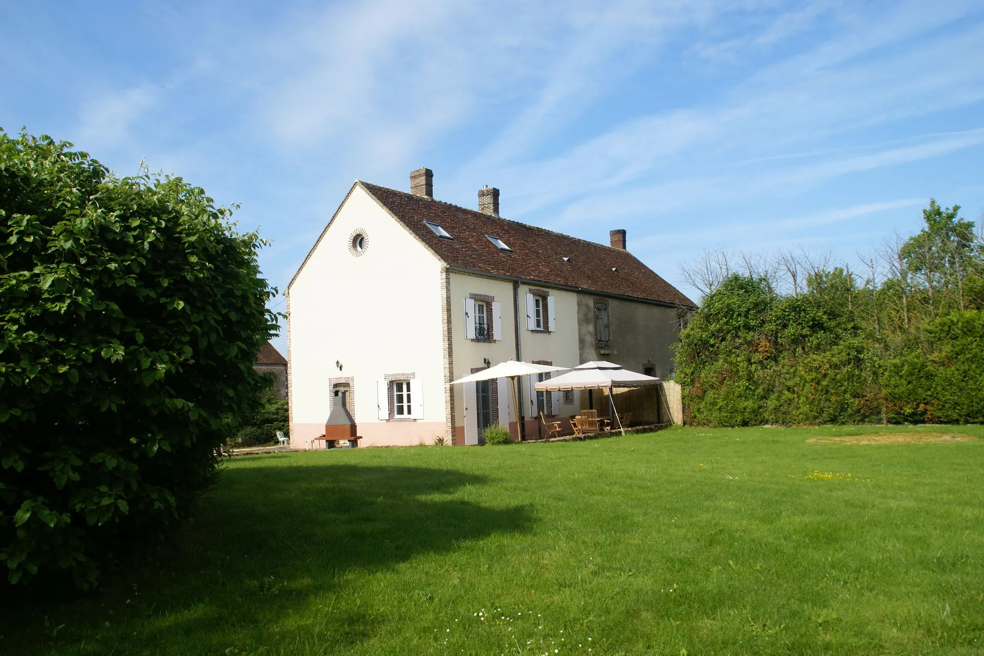 Exterieur vakantiehuis (zomer)