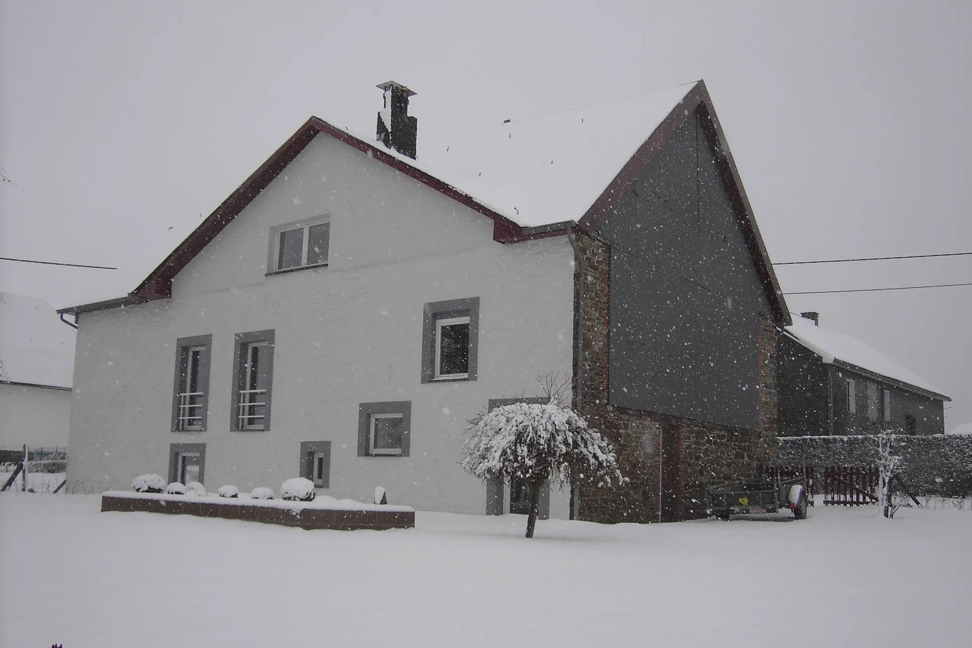 Extérieur maison de vacances (hiver)