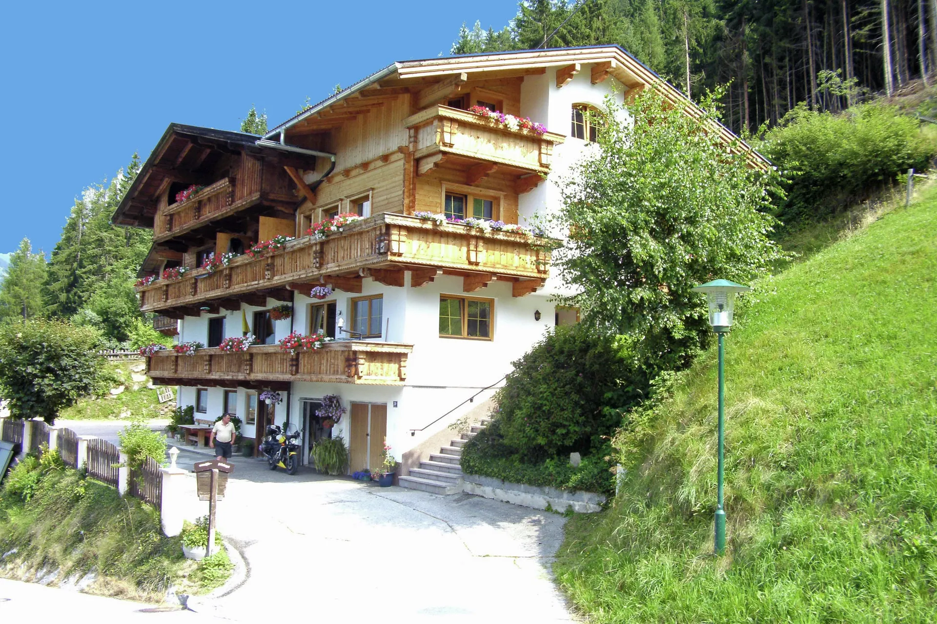 Extérieur maison de vacances (été)