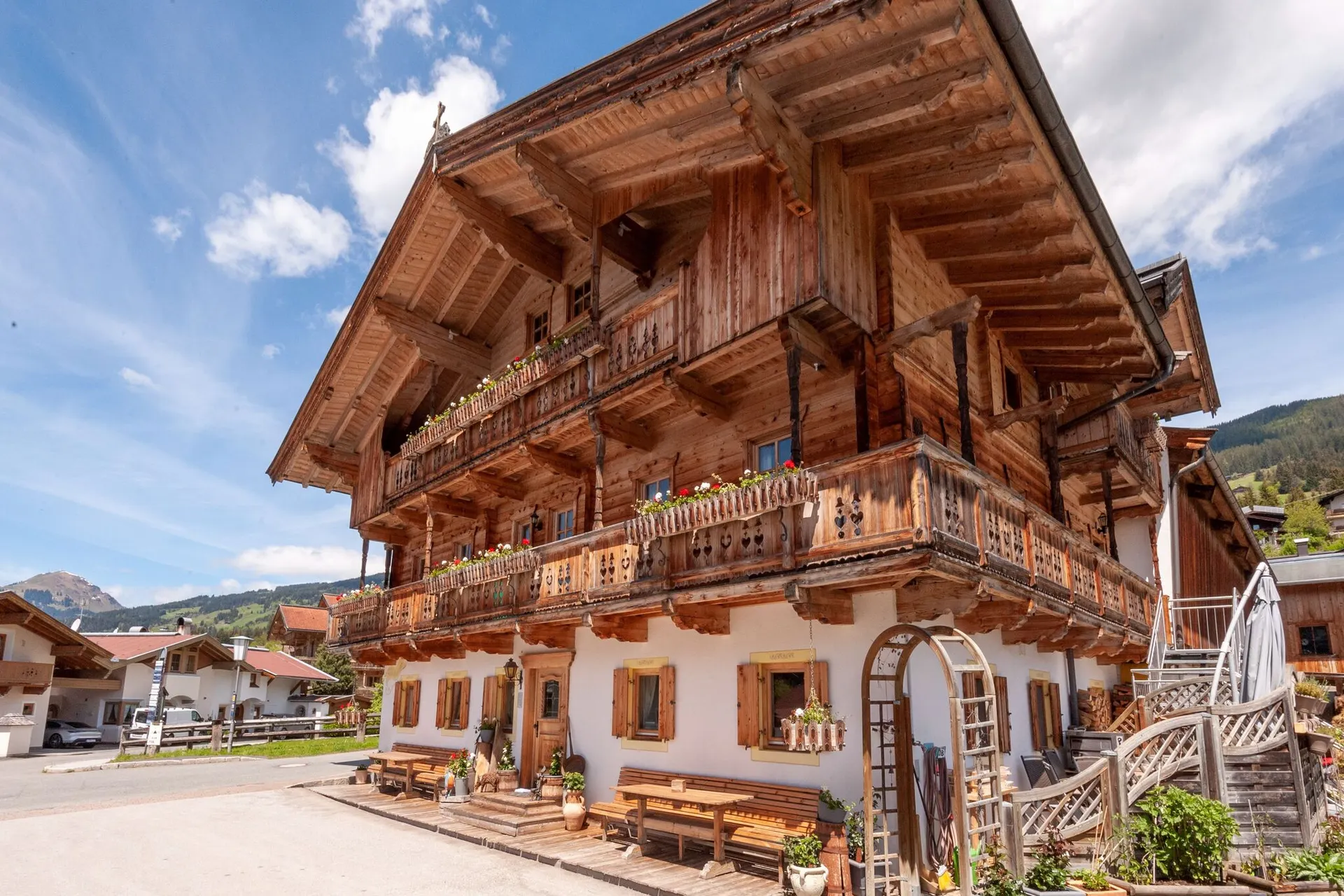 Extérieur maison de vacances (été)