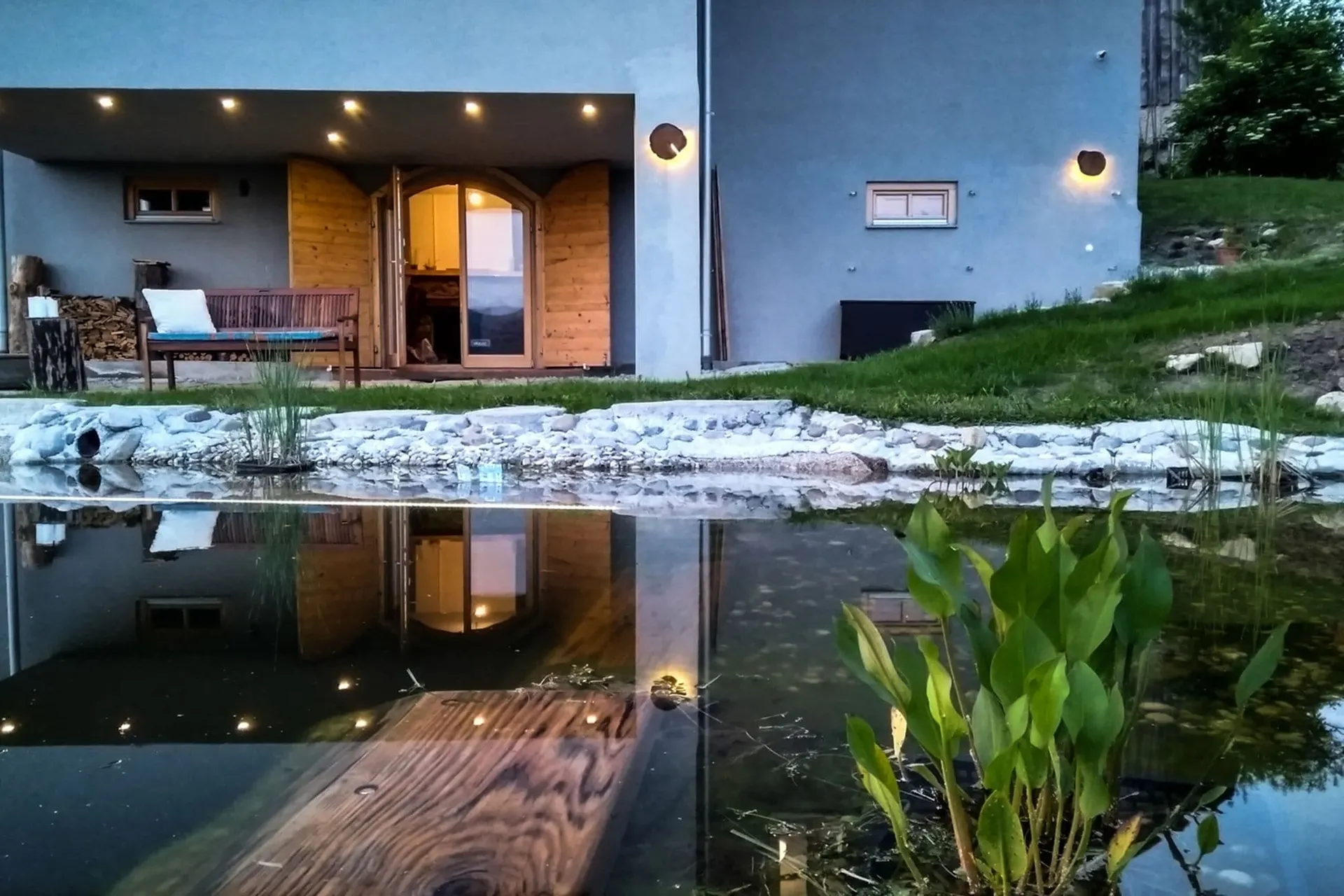Extérieur maison de vacances (été)