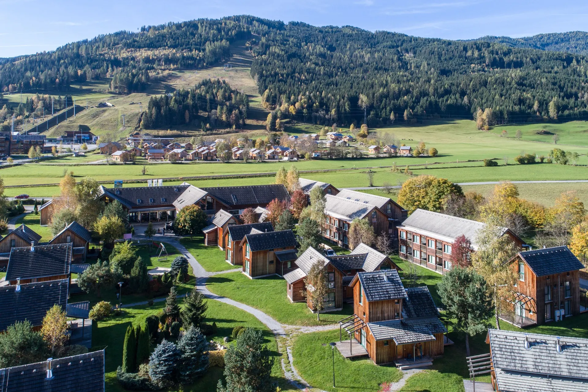 Exterieur vakantiehuis (zomer)