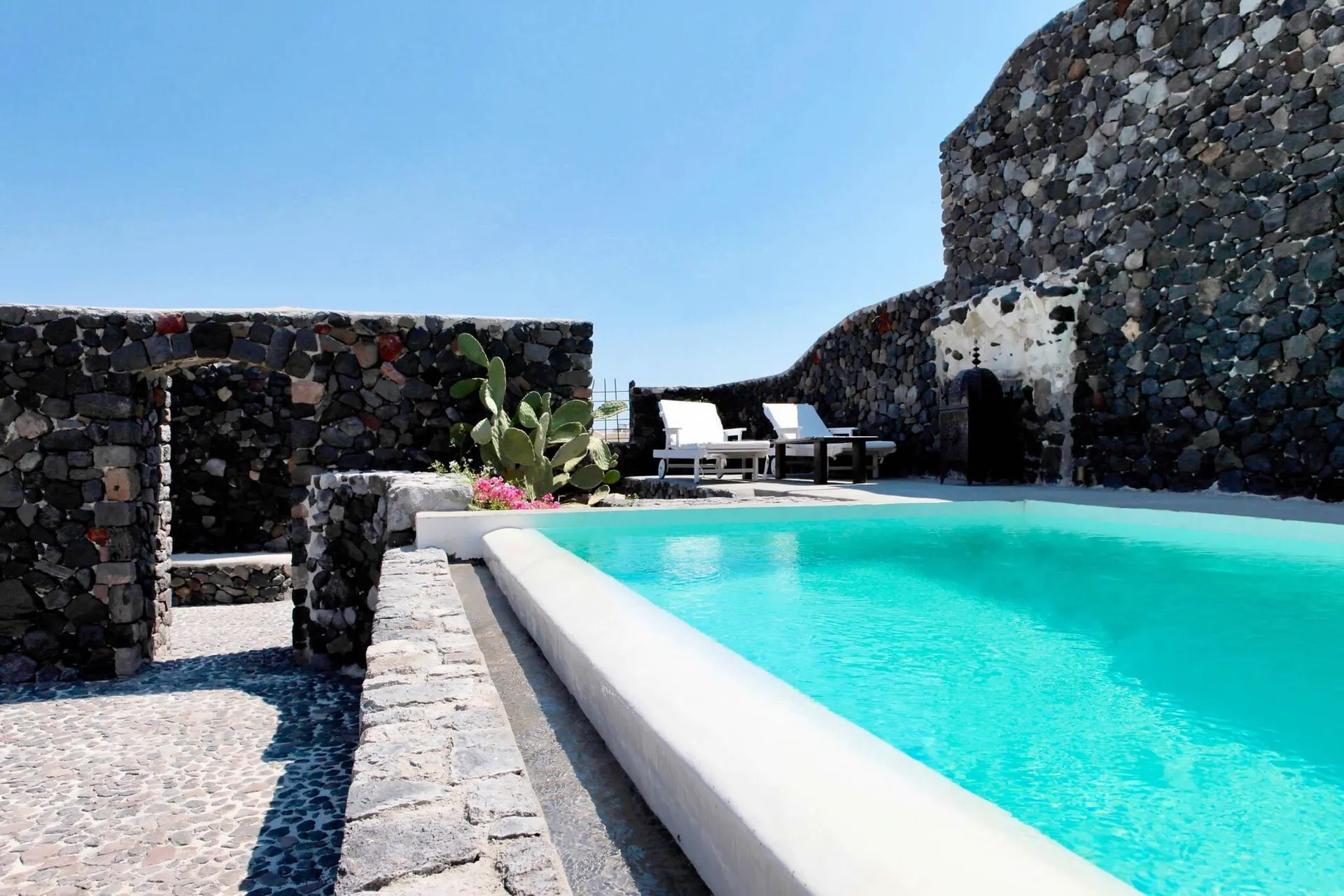 Piscine maison de vacances