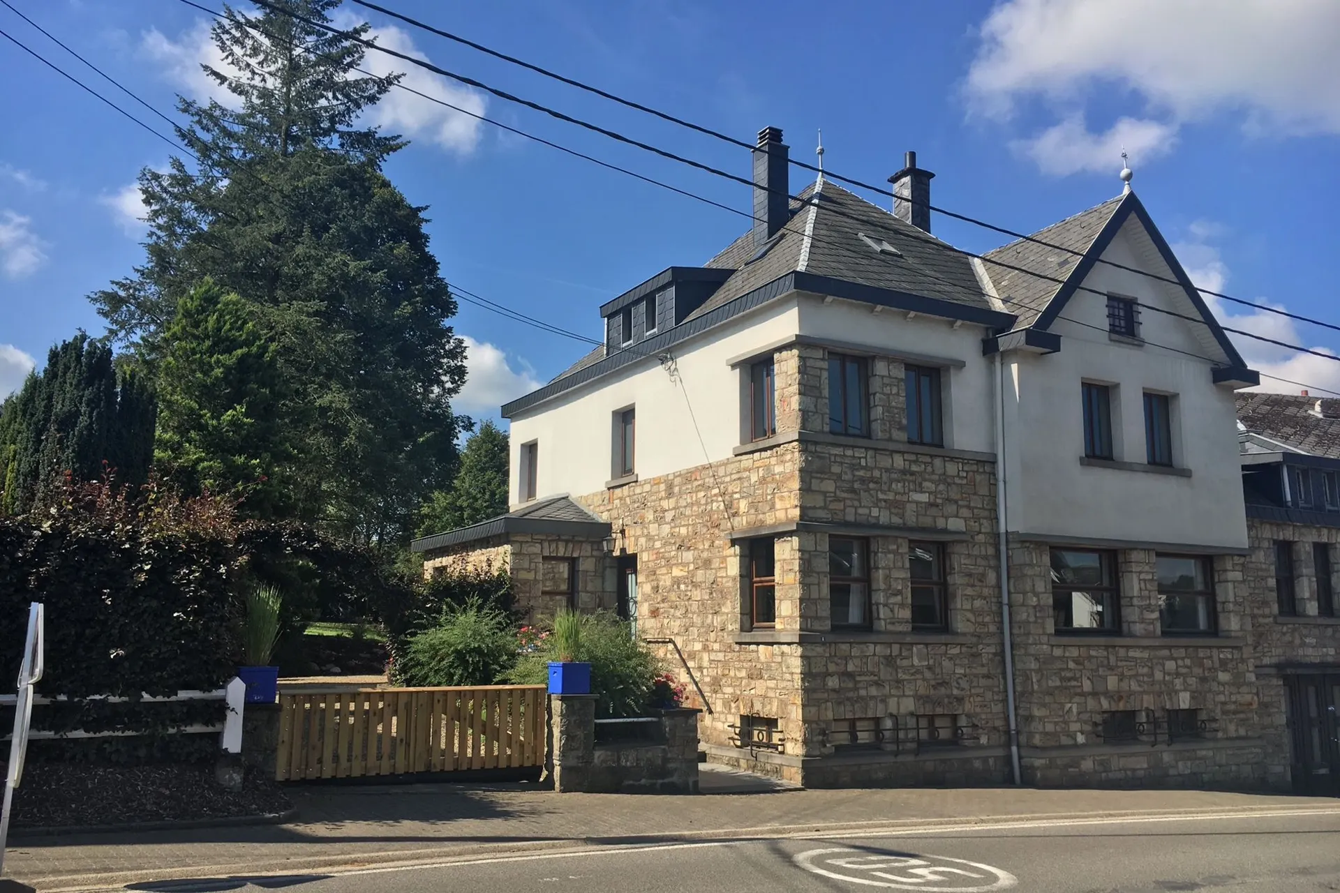 Exterieur vakantiehuis (zomer)