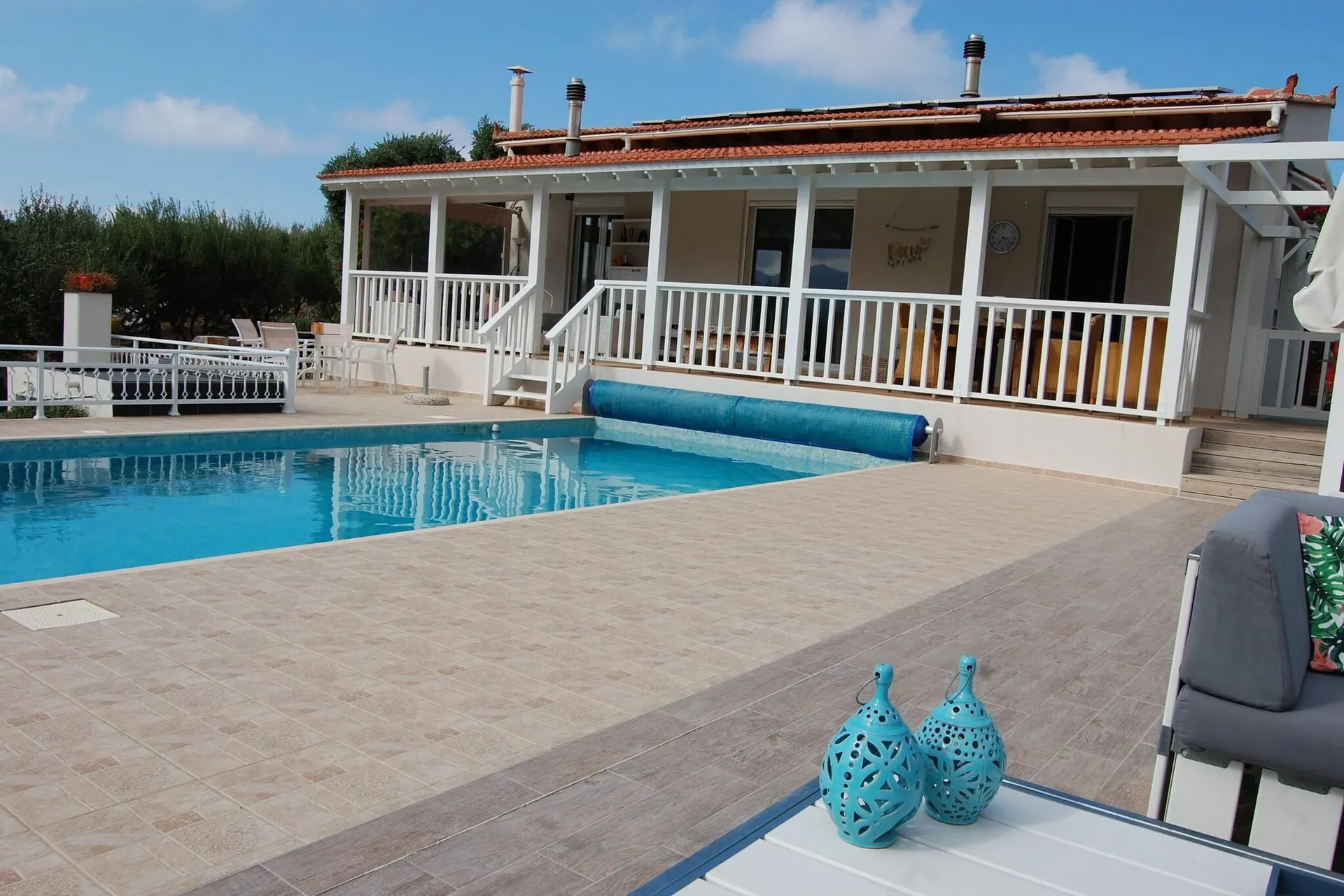 Extérieur maison de vacances (été)