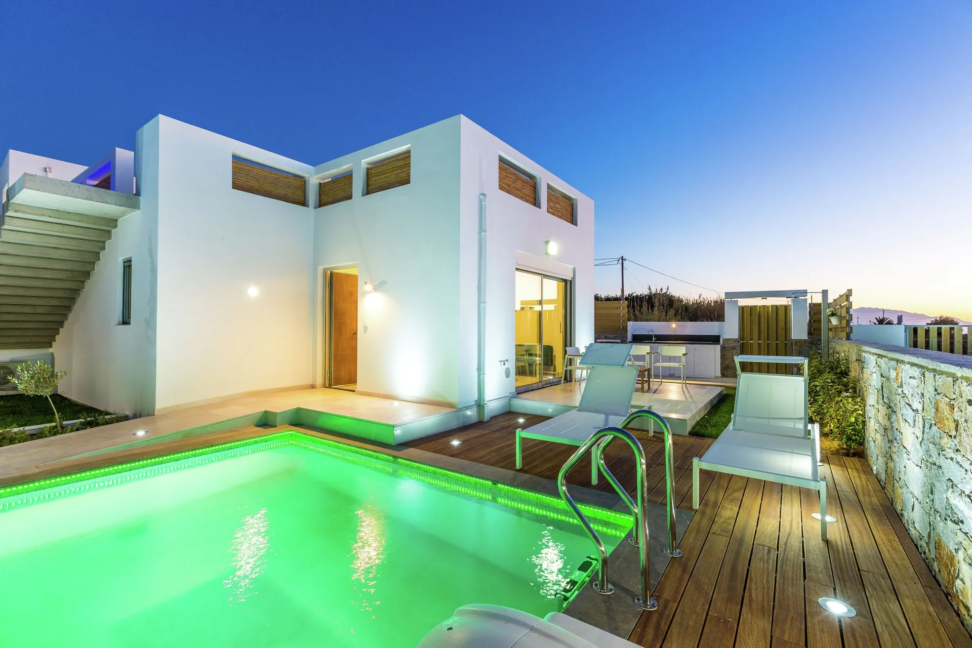 Extérieur maison de vacances (été)