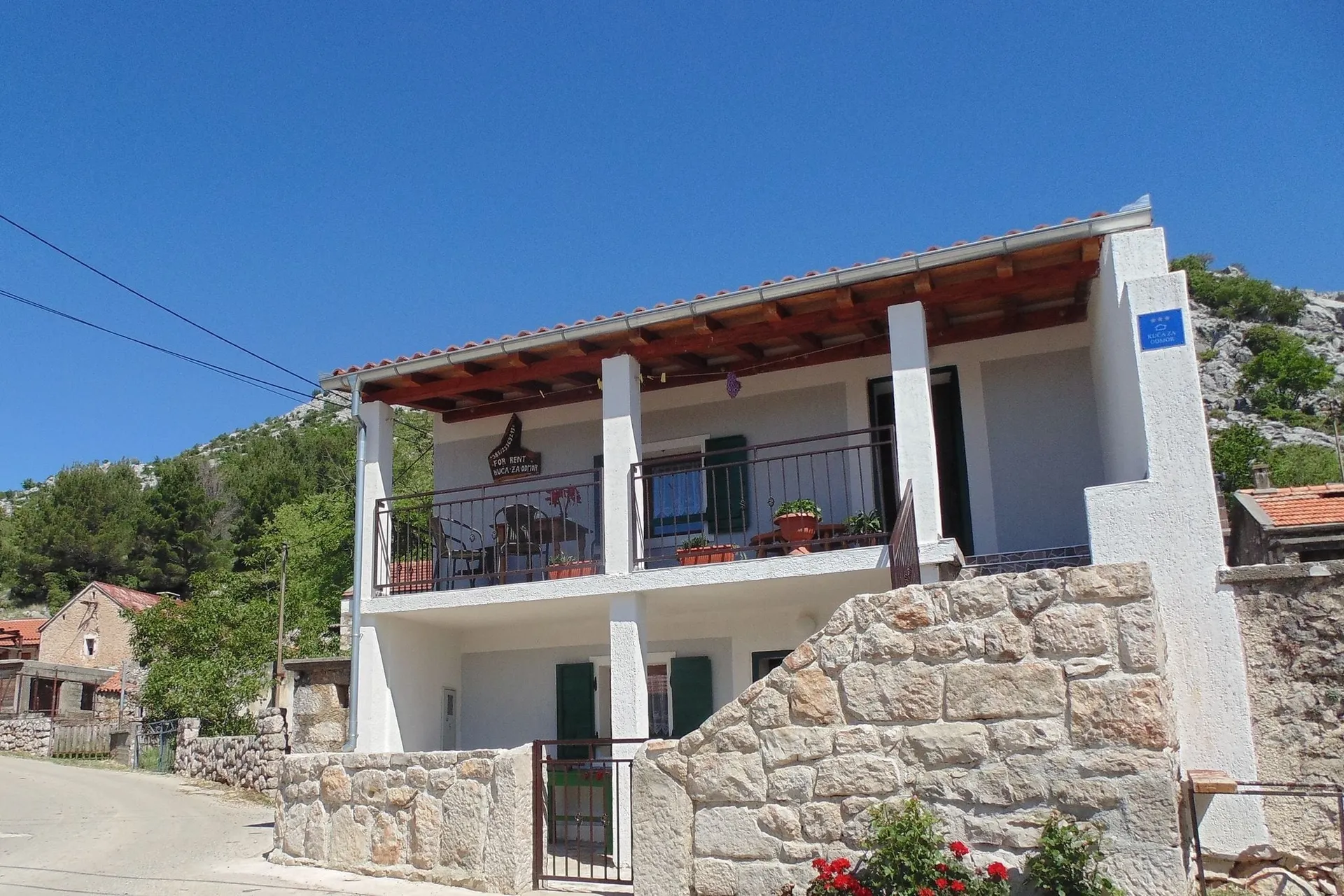 Extérieur maison de vacances (été)