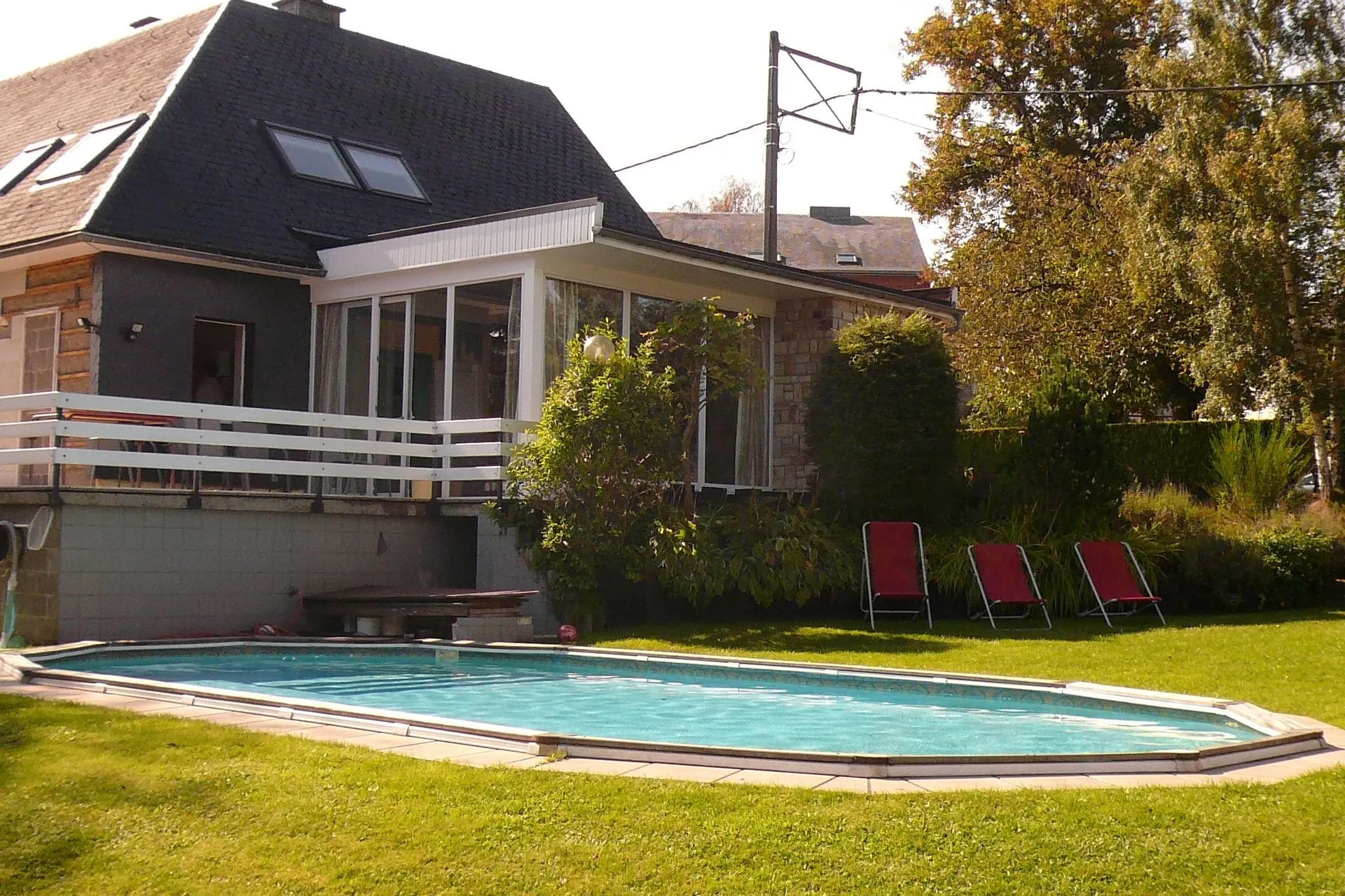 Extérieur maison de vacances (été)