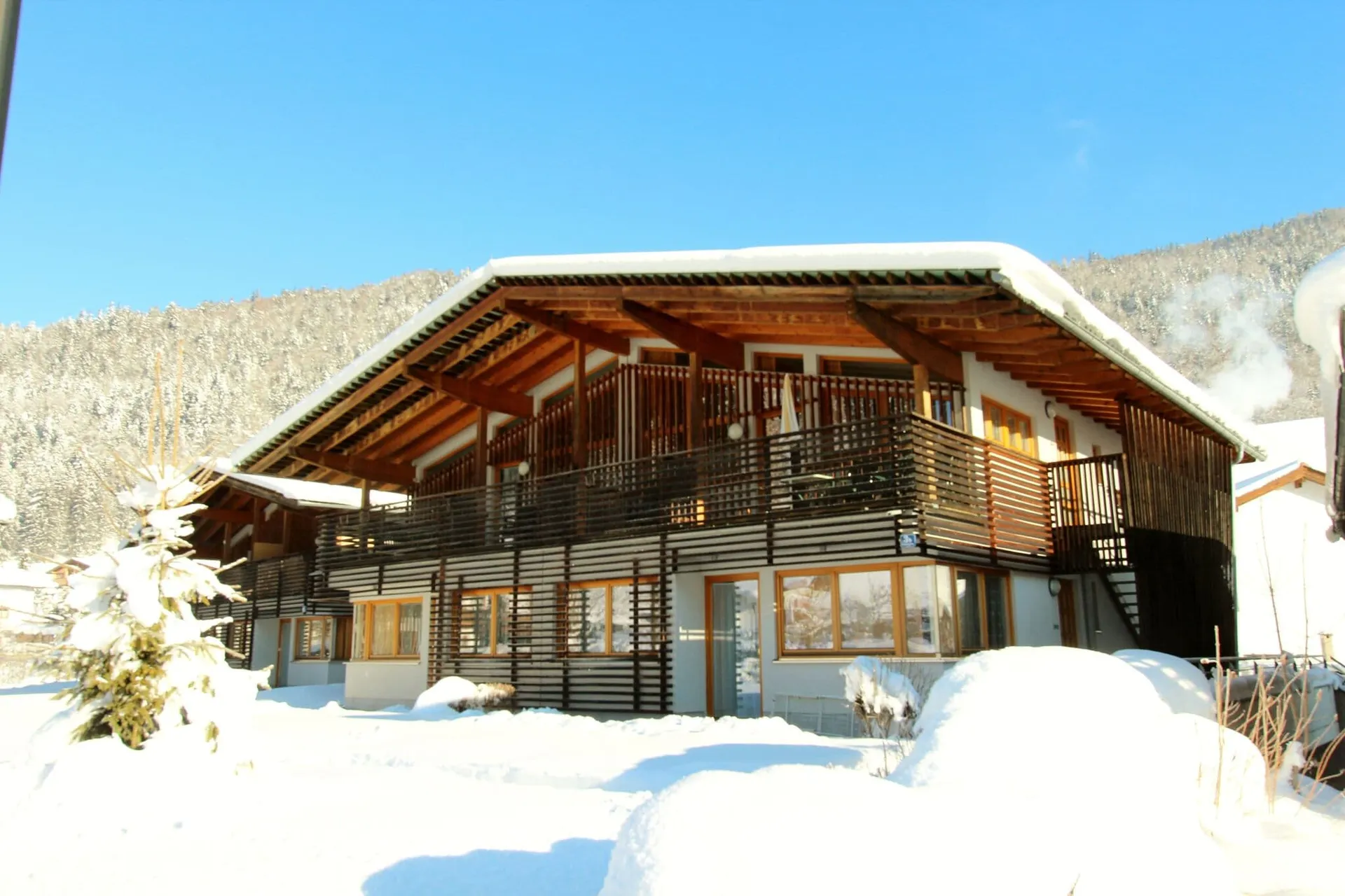 Extérieur maison de vacances (hiver)