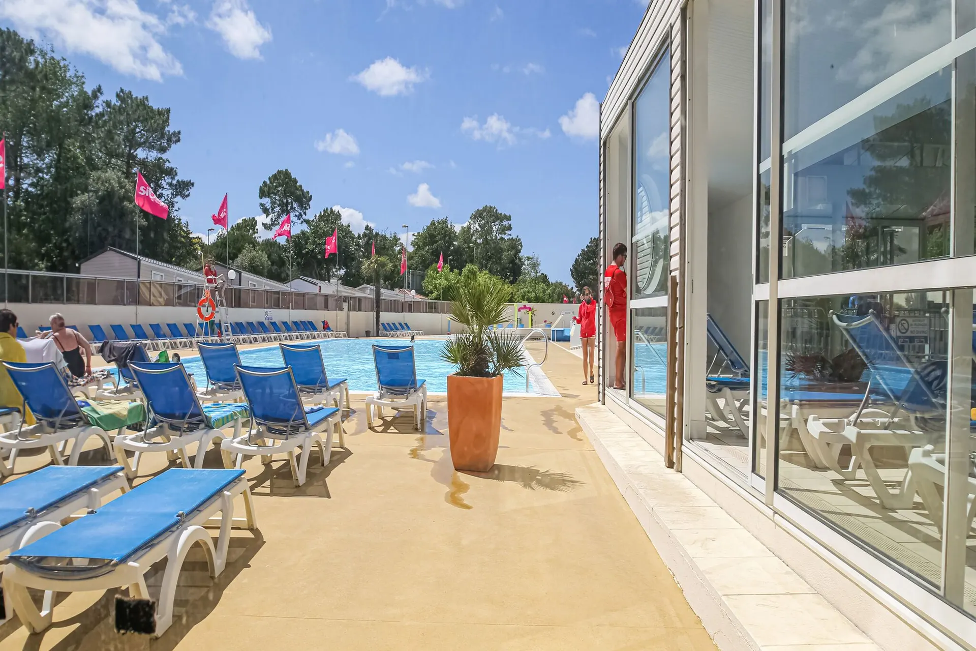 Piscine maison de vacances