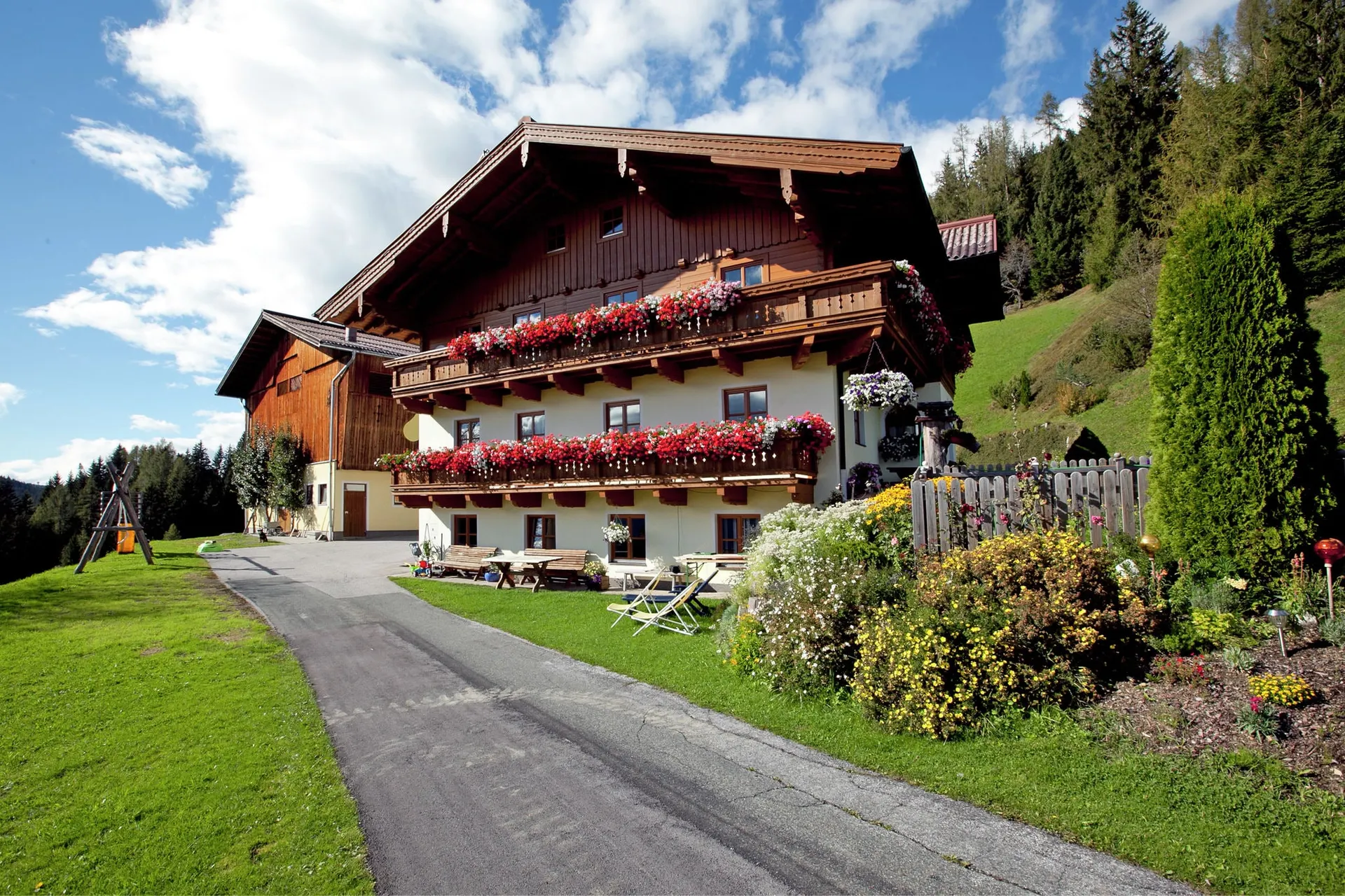 Extérieur maison de vacances (été)