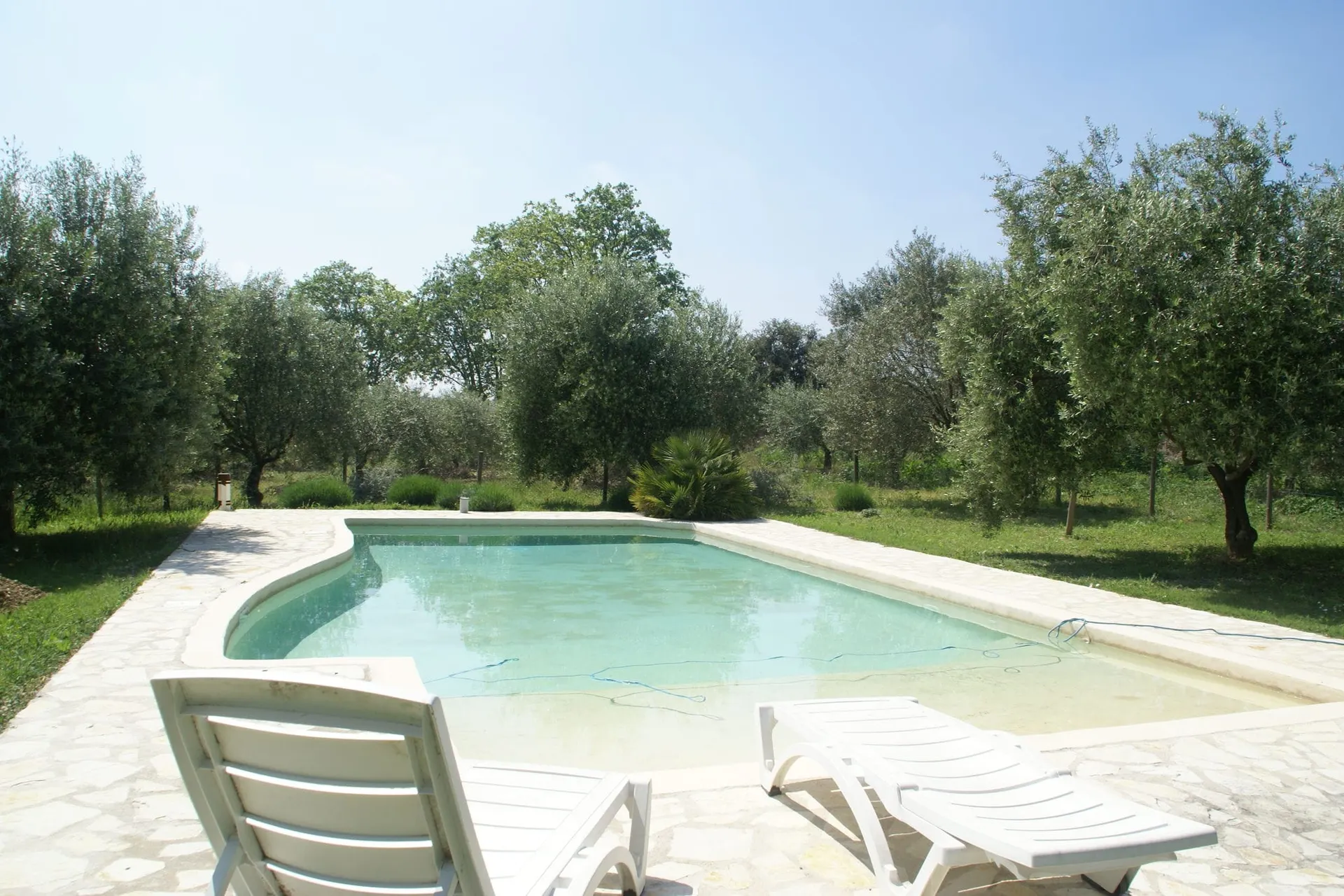 Piscine maison de vacances