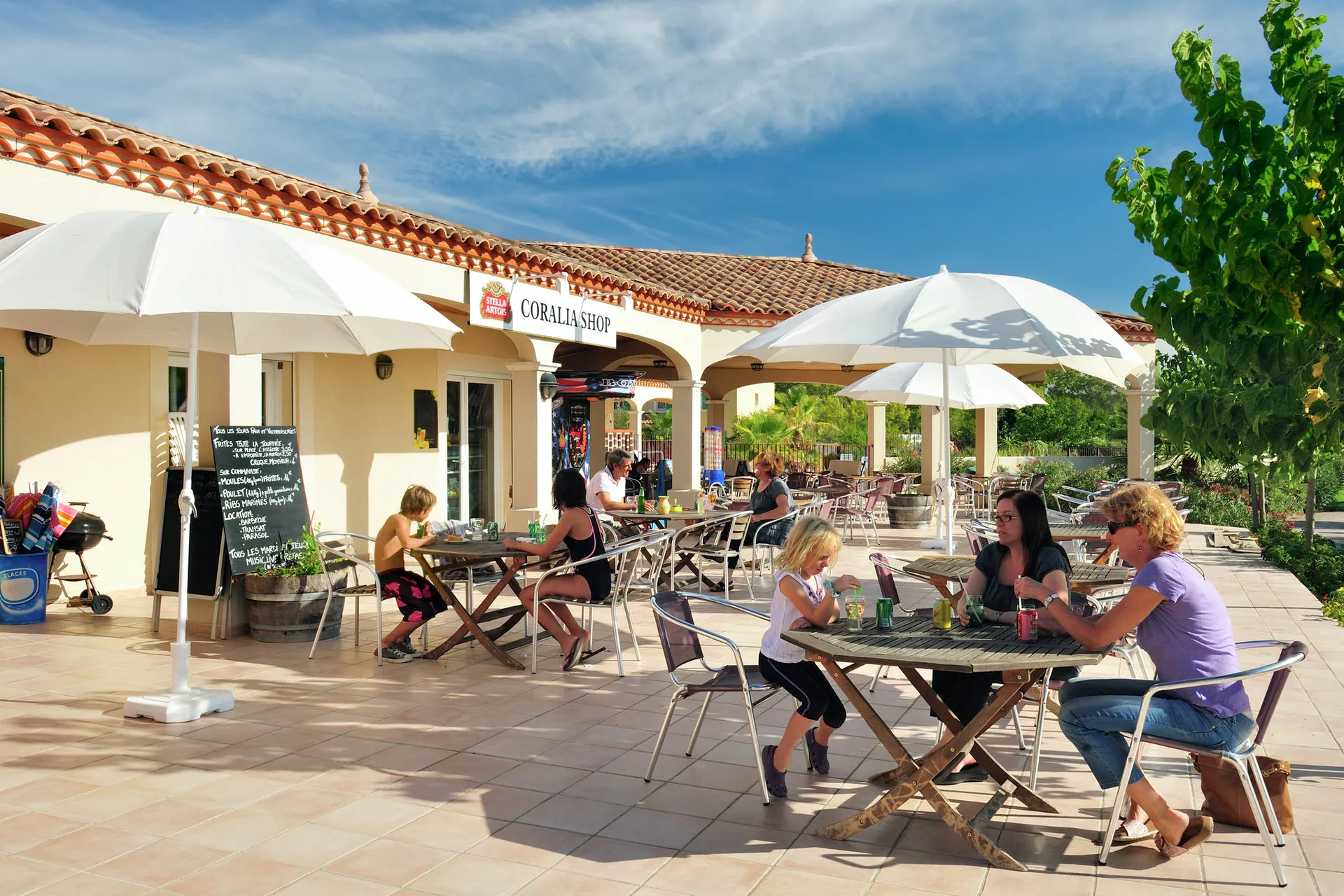 Faciliteiten en service vakantiepark
