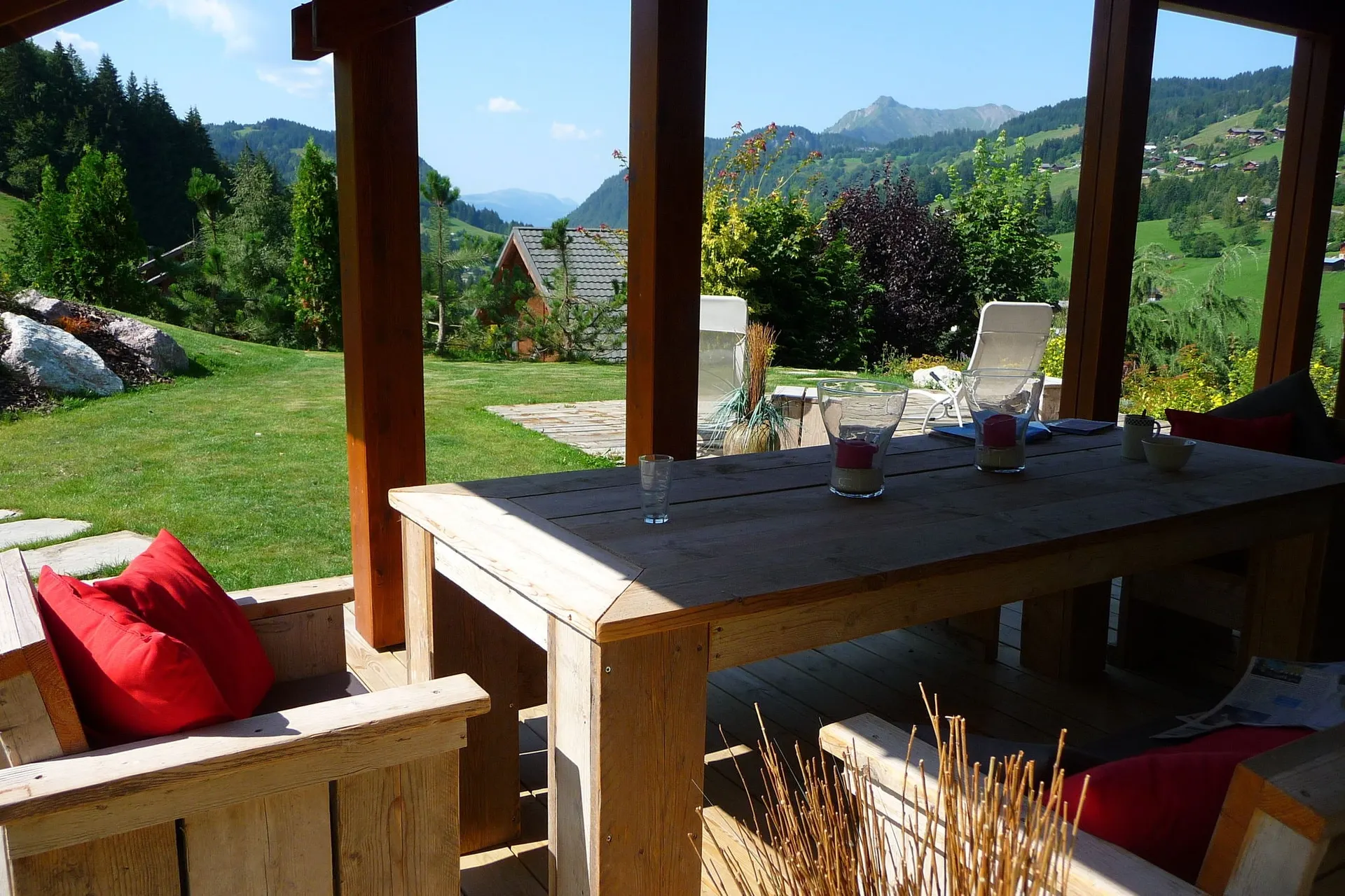 Extérieur maison de vacances (été)