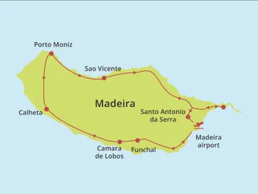 Fly-drive Madeira